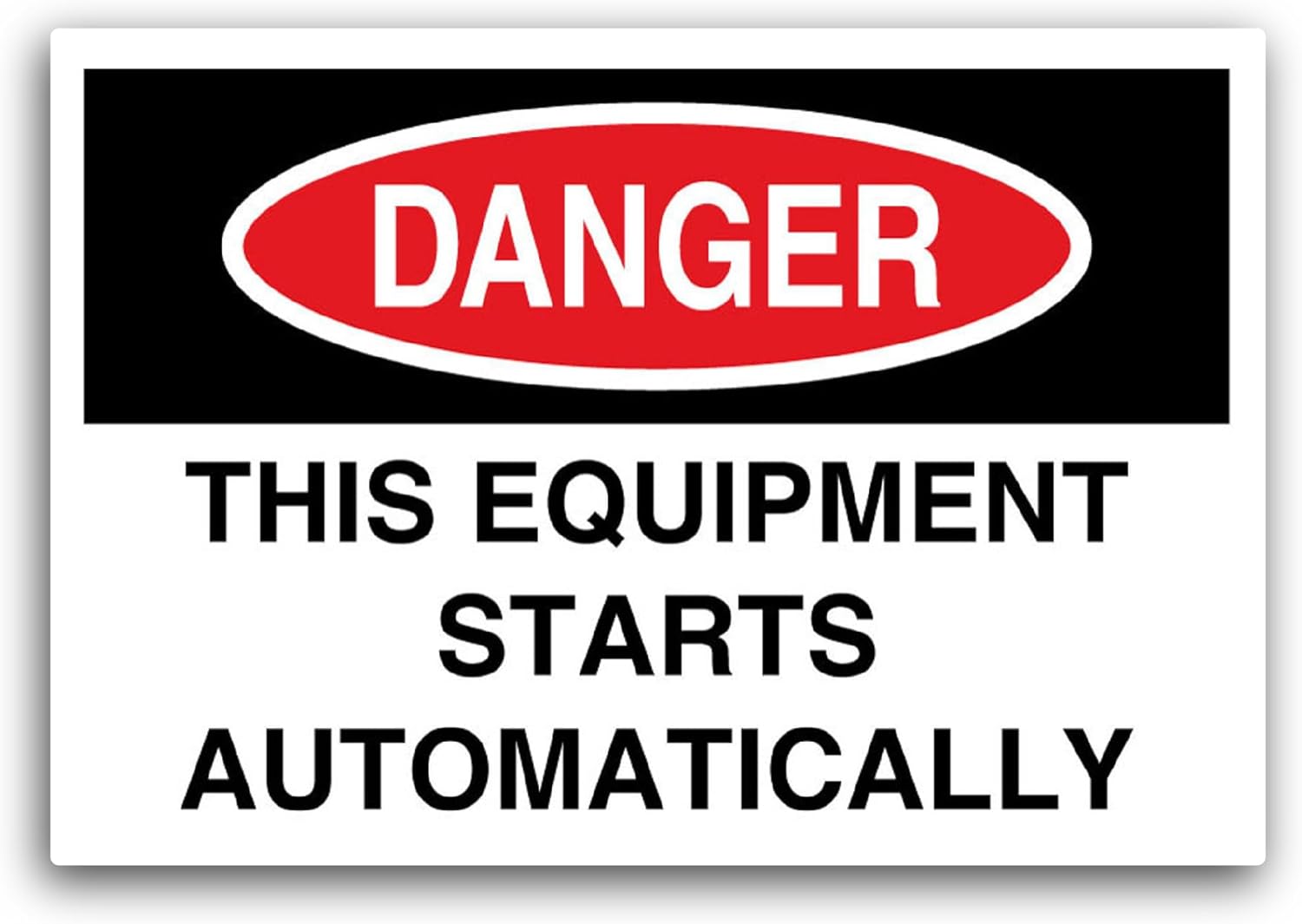 2 (Pieces) 3" and 5" his Equipment Starts Sticker, Waterproof Vinyl Decals for Many Purpose Like Cars, Trucks, Laptops, Phones, Windows and More