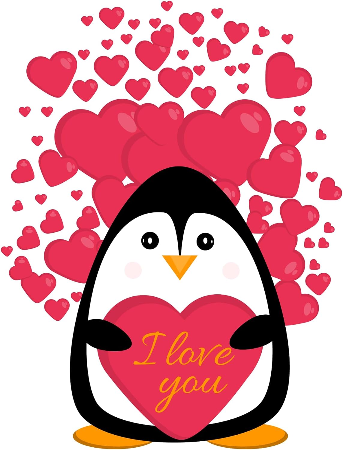 Inspirational Quote I Love You Motivational Sticker Vinyl Decal Motivation Stickers- 5" Vinyl Sticker Waterproof