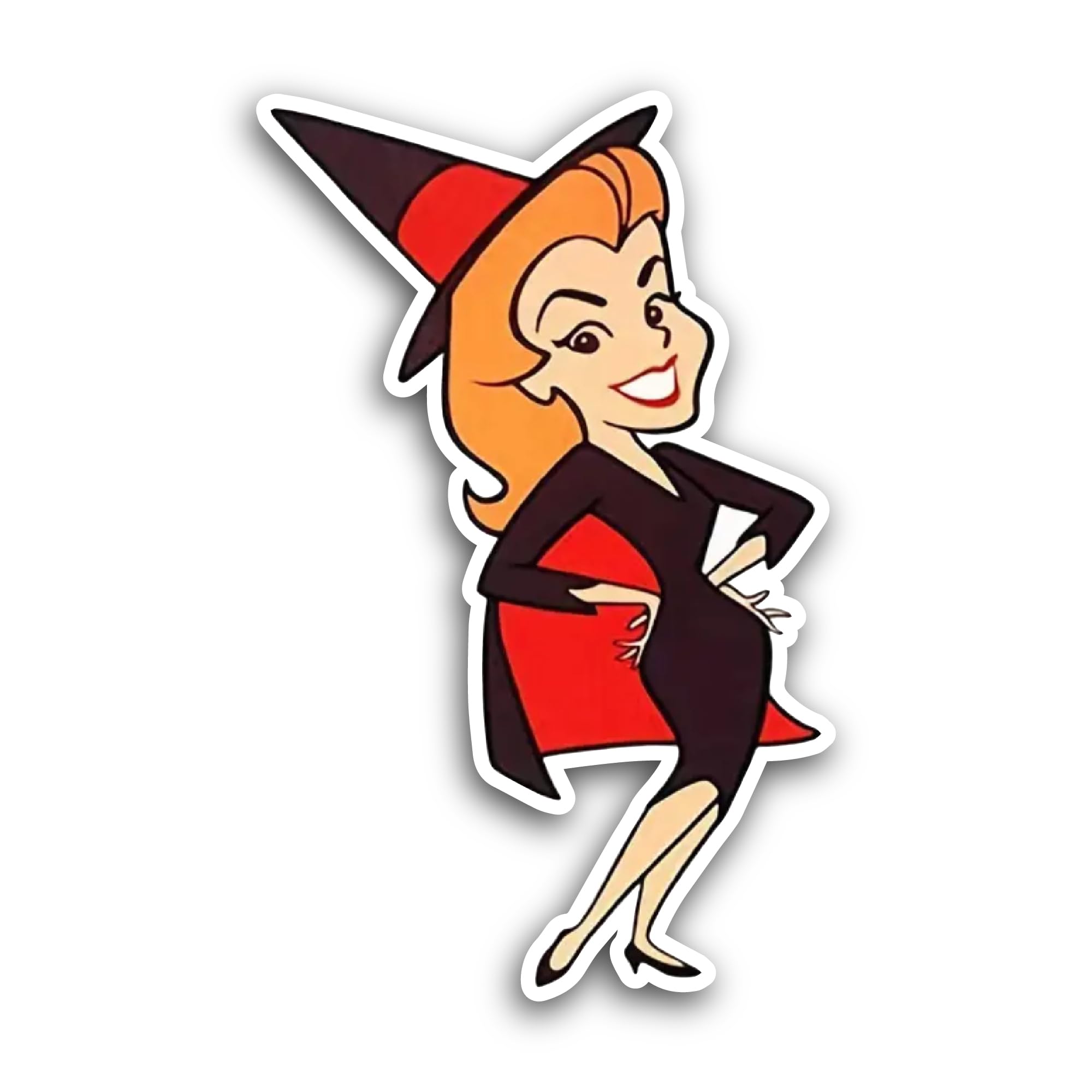 2 (Pieces) 3" and 5" Festive FIT Check Sticker, Waterproof Vinyl Decals for Many Purpose Like Cars, 