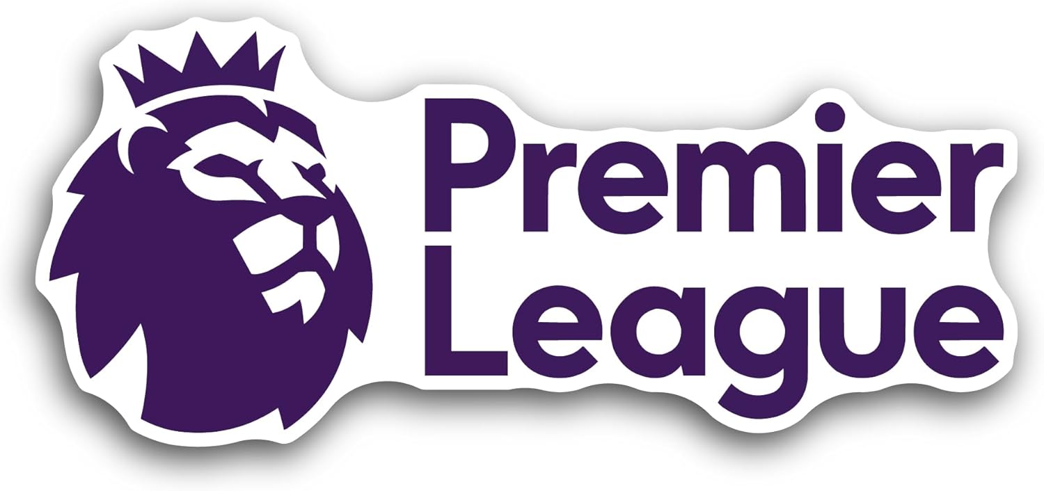 2 (Pieces) 3" and 5" Premier L3ague Sticker, Waterproof Vinyl Decals for Many Purpose Like Cars, Trucks, Laptops, Phones, Windows and More