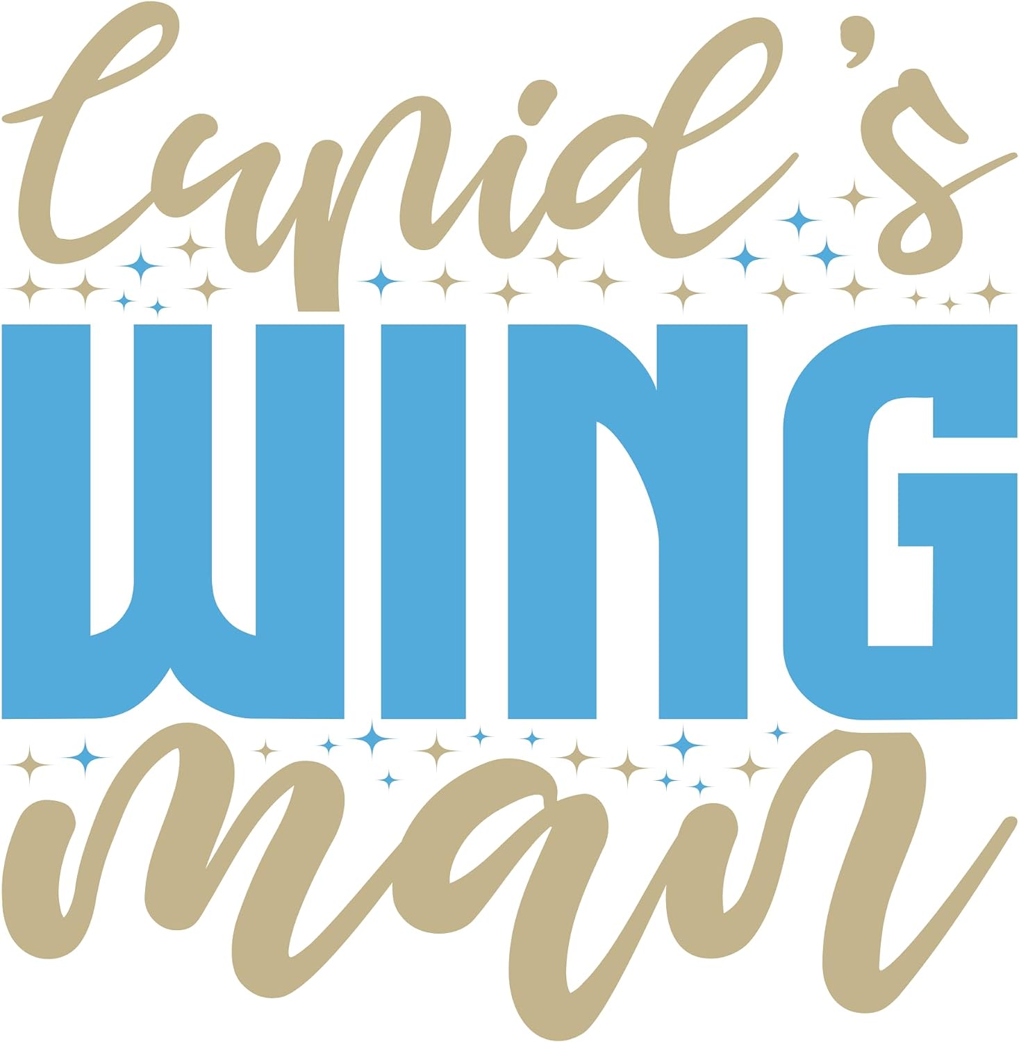 Inspirational Quote Cupid Wine Man Motivational Sticker Vinyl Decal Motivation Stickers- 5" Vinyl Sticker Waterproof