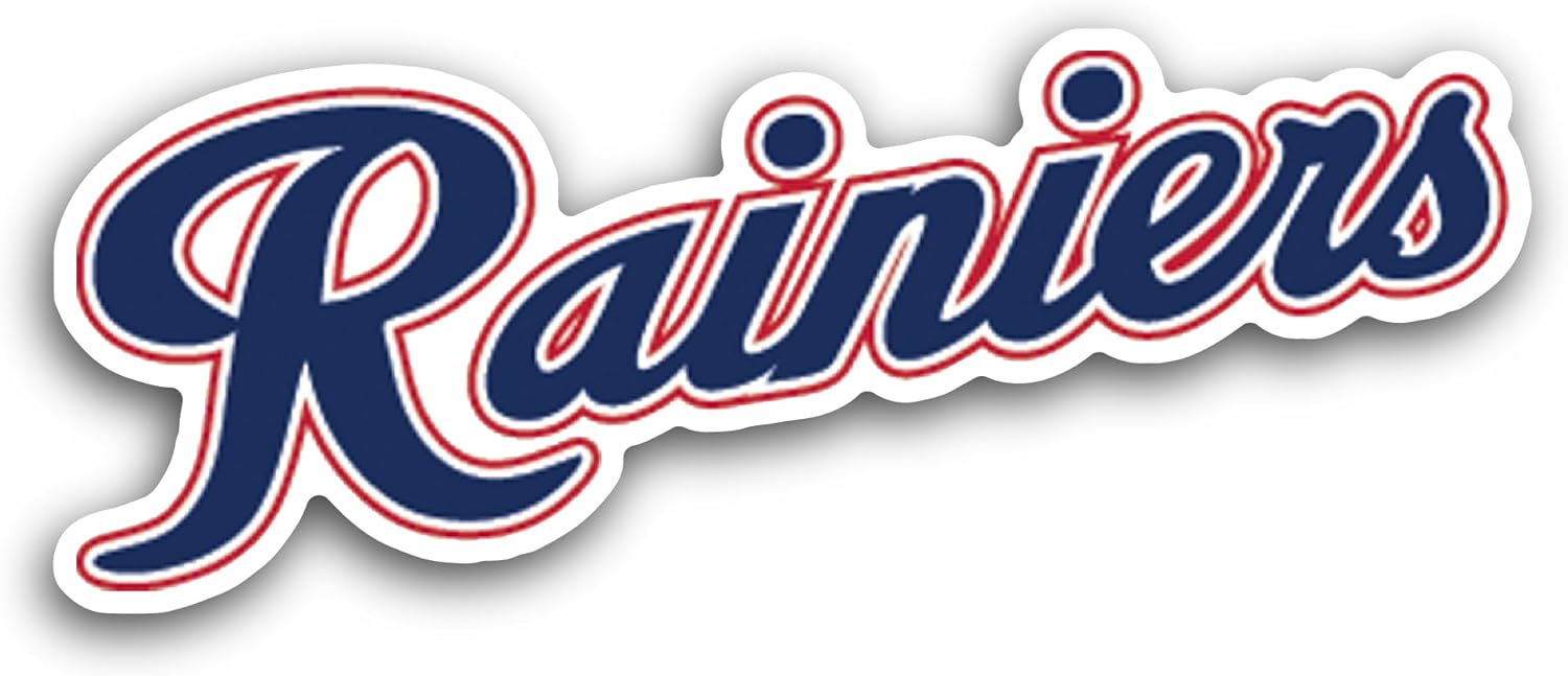 2 (Pieces) 3" and 5" Ra1n1ers Logo Sticker, Waterproof Vinyl Decals for Many Purpose Like Cars, Trucks, Laptops, Phones, Windows and More