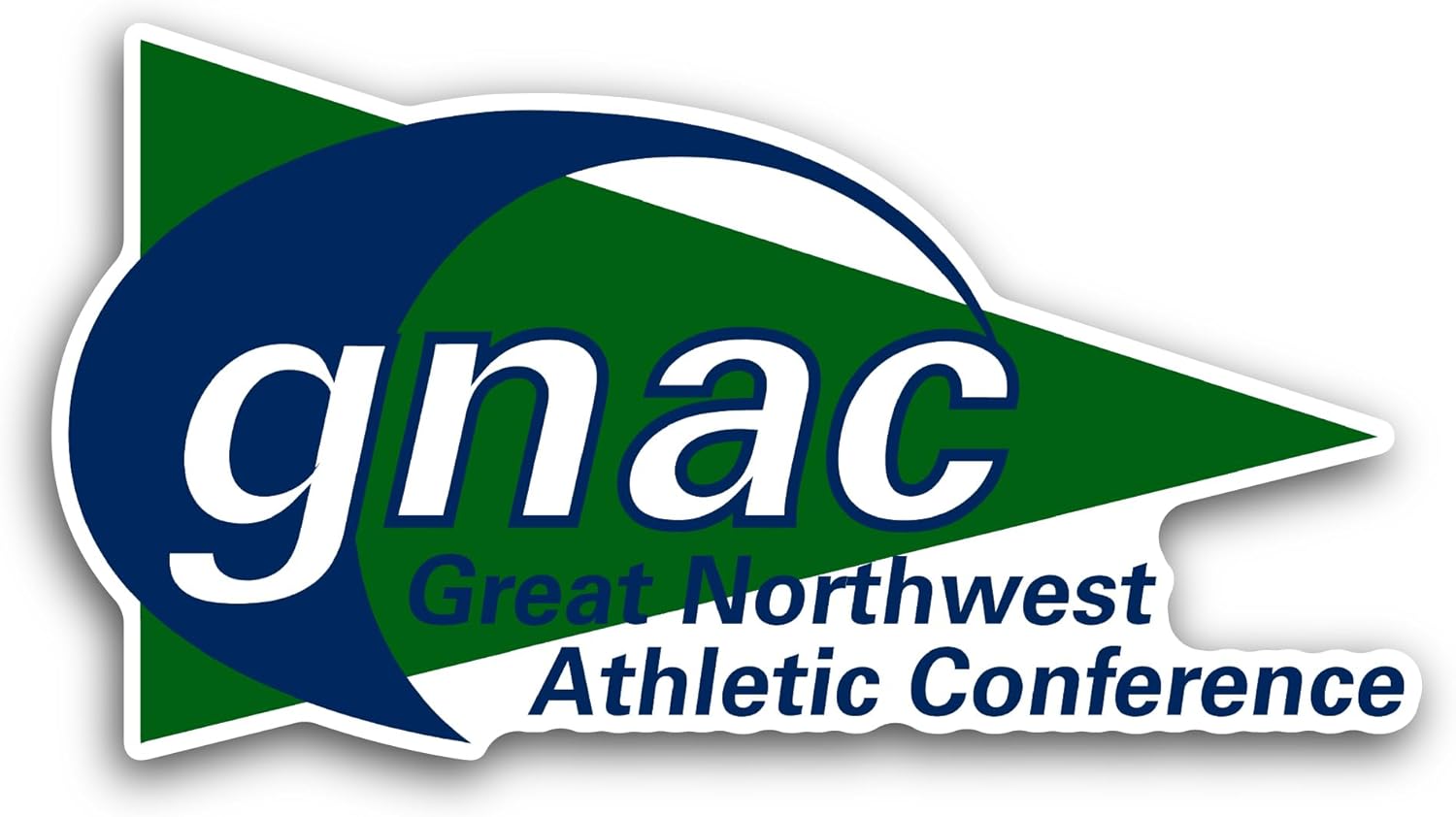 2 (Pieces) 3" and 5" Gr3at Northwest Athletic C0nference Sticker, Waterproof Vinyl Decals for Many Purpose Like Cars, Trucks, Laptops, Phones, Windows and More