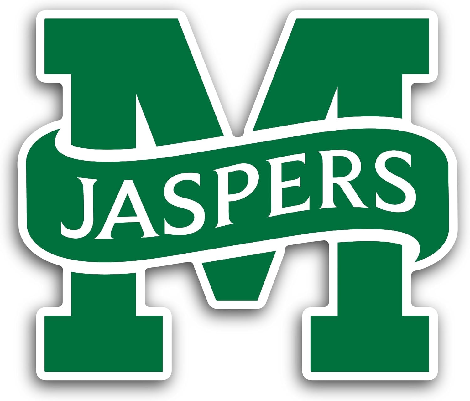 2 (Pieces) 3" and 5" Manhattan J@spers Sticker, Waterproof Vinyl Decals for Many Purpose Like Cars, Trucks, Laptops, Phones, Windows and More