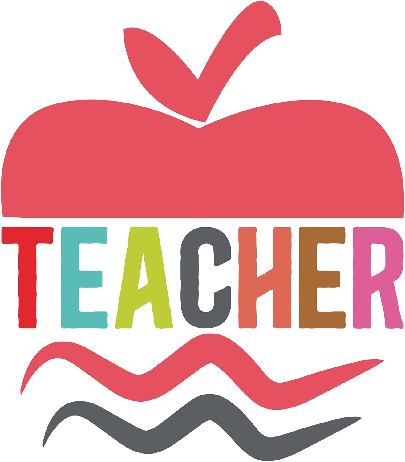Inspirational Quote "Teaching is A Work of Heart Vector" Motivational Sticker Vinyl Decal Motivation Stickers- 5" Vinyl Sticker Waterproof