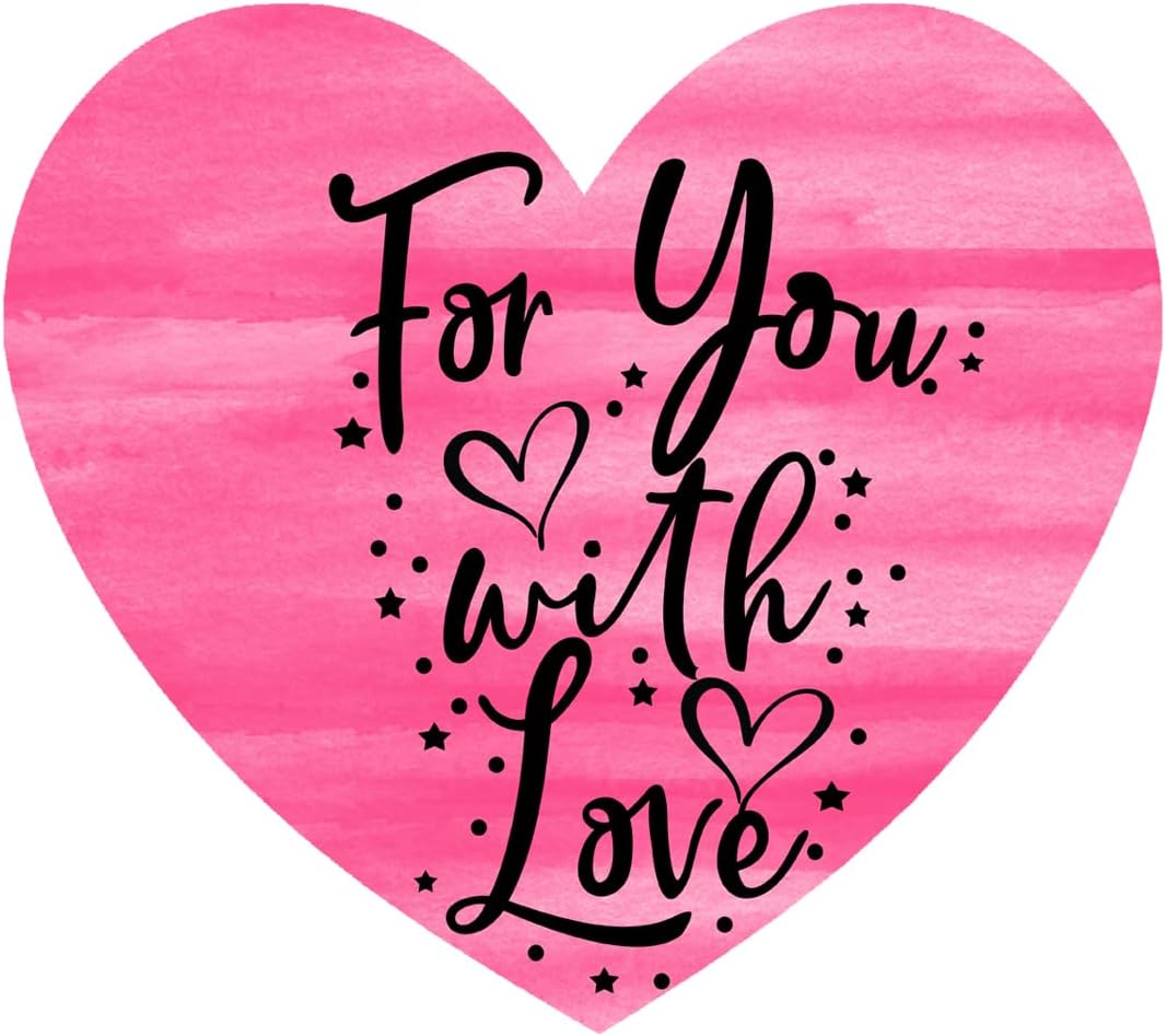 Inspirational Quote for You with Love Motivational Sticker Vinyl Decal Motivation Stickers- 5" Vinyl Sticker Waterproof