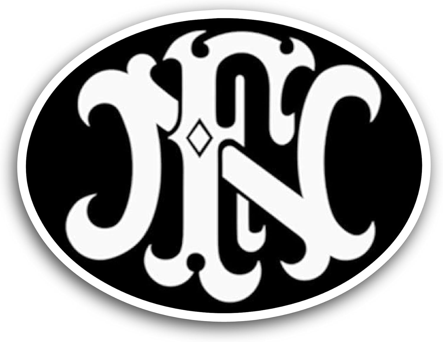 2 (Pieces) 3" and 5" TSC Lettermark Sticker, Waterproof Vinyl Decals for Many Purpose Like Cars, Trucks, Laptops, Phones, Windows and More