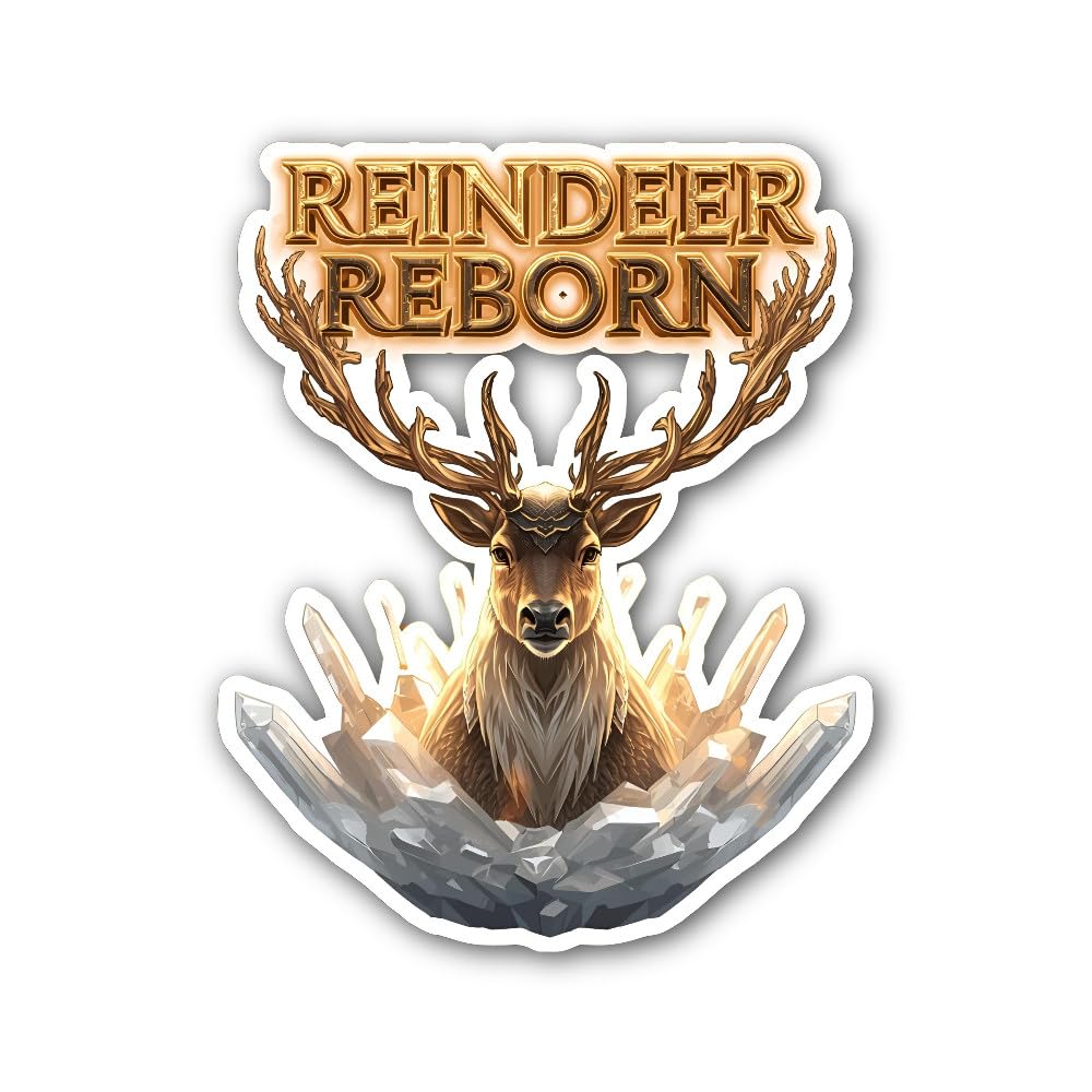 2 (Pieces) 3" and 5" Solidarity Ribbon Outline Sticker, Waterproof Vinyl Decals for Many Purpose Lik