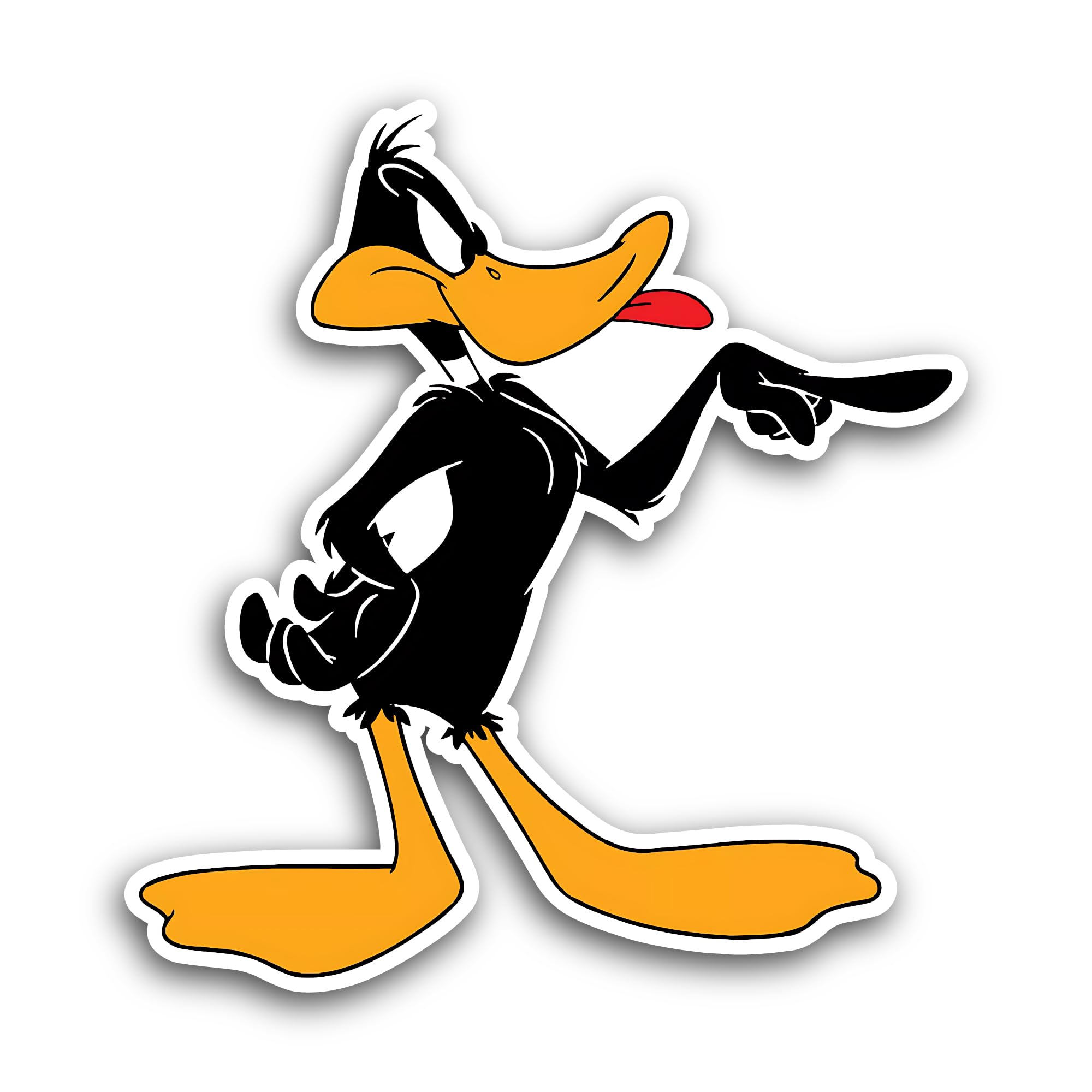 2 (Pieces) 3" and 5" Duck Sticker, Waterproof Vinyl Decals for Many Purpose Like Cars, Trucks, Lapto