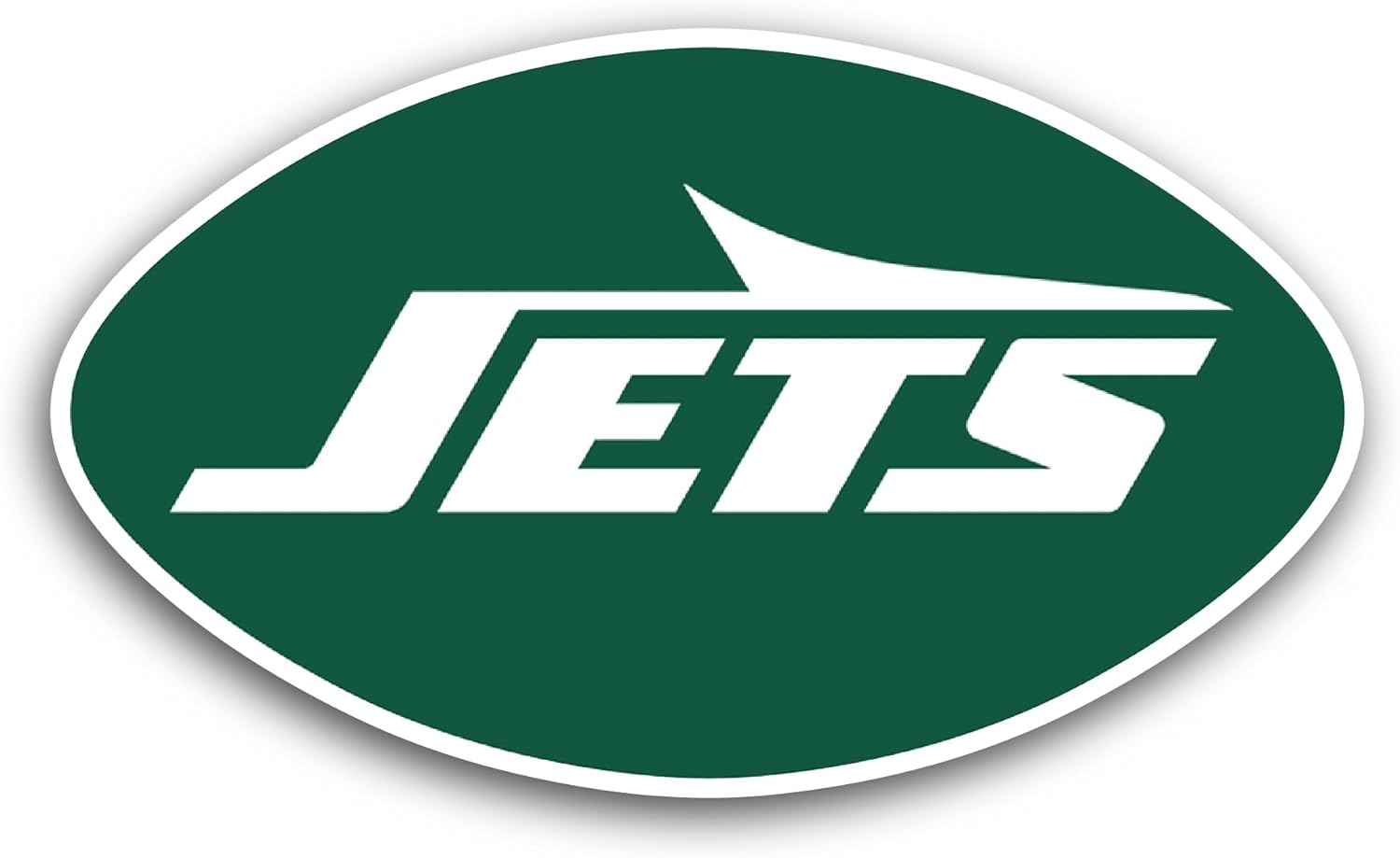 2 (Pieces) 3" and 5" New Y0rk Jets Decal Sticker, Waterproof Vinyl Decals for Many Purpose Like Cars, Trucks, Laptops, Phones, Windows and More