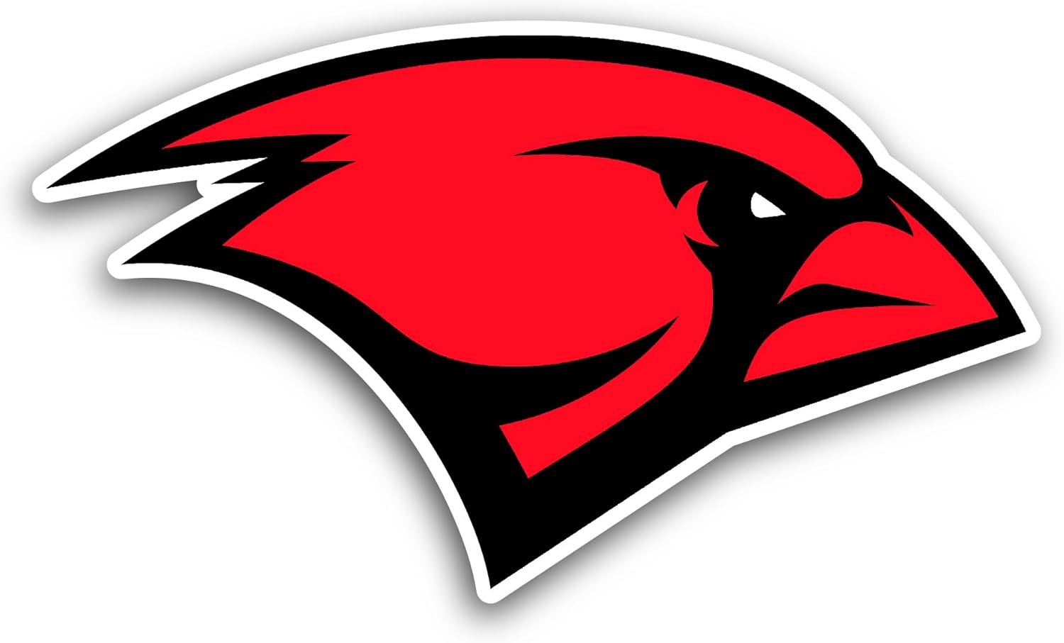 2 (Pieces) 3" and 5" Inc@rnate W0rd Cardinals Sticker, Waterproof Vinyl Decals for Many Purpose Like Cars, Trucks, Laptops, Phones, Windows and More