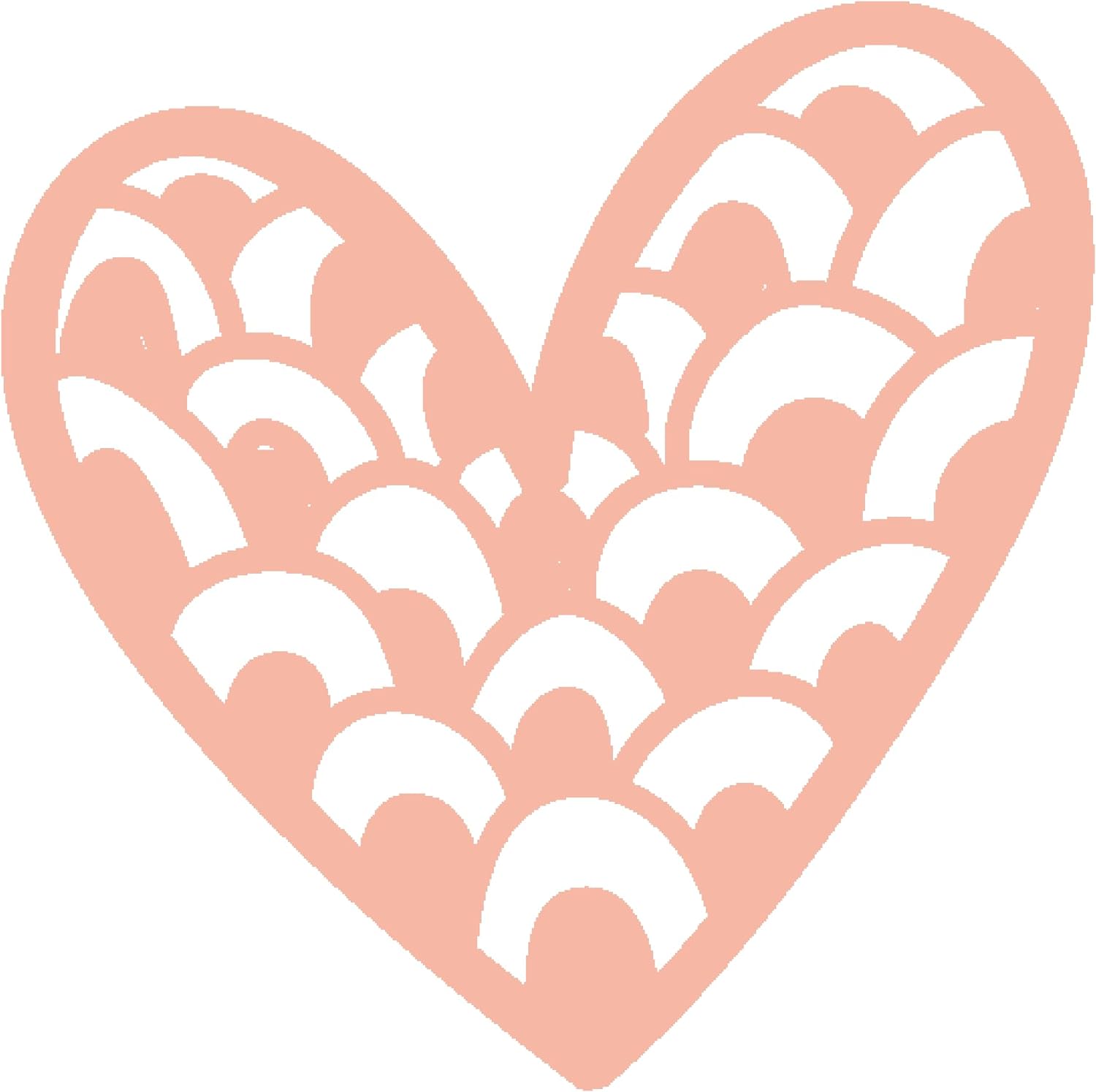 Inspirational Quote Heart Card Motivational Sticker Vinyl Decal Motivation Stickers- 5" Vinyl Sticker Waterproof