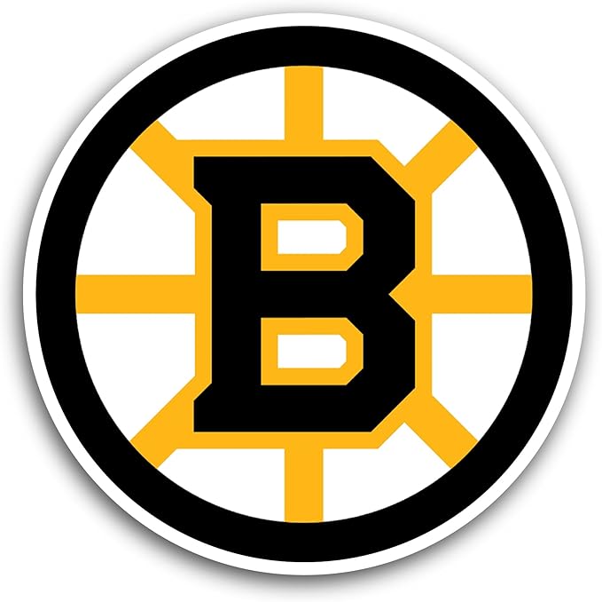 2 (Pieces) 3" and 5" Bost0n Bruins Sticker, Waterproof Vinyl Decals for Many Purpose Like Cars, Trucks, Laptops, Phones, Windows and More