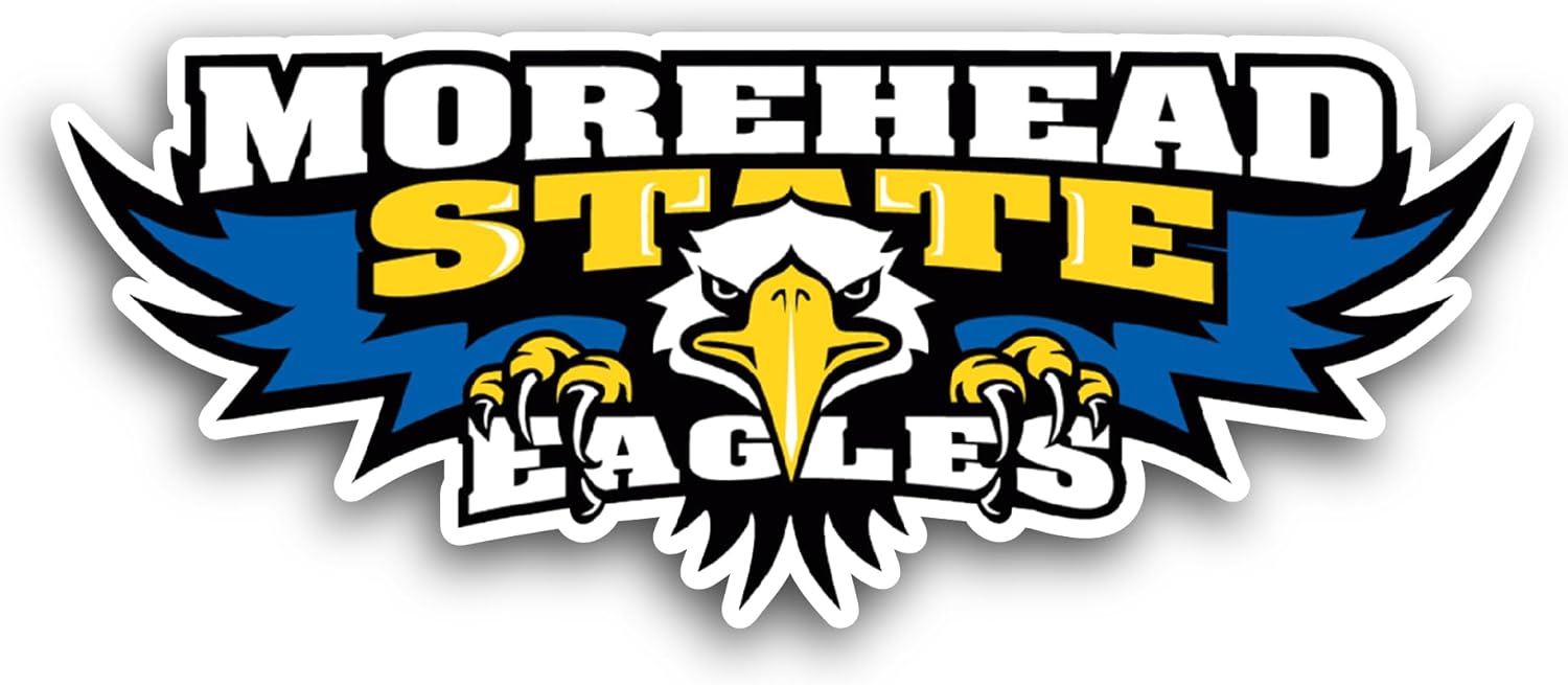 2 (Pieces) 3" and 5" M0rehead State Sticker, Waterproof Vinyl Decals for Many Purpose Like Cars, Trucks, Laptops, Phones, Windows and More