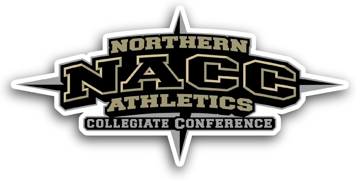 2 (Pieces) 3" and 5" N0rthern Athletics Collegiate Conferenc Sticker, Waterproof Vinyl Decals for Many Purpose Like Cars, Trucks, Laptops, Phones, Windows and More