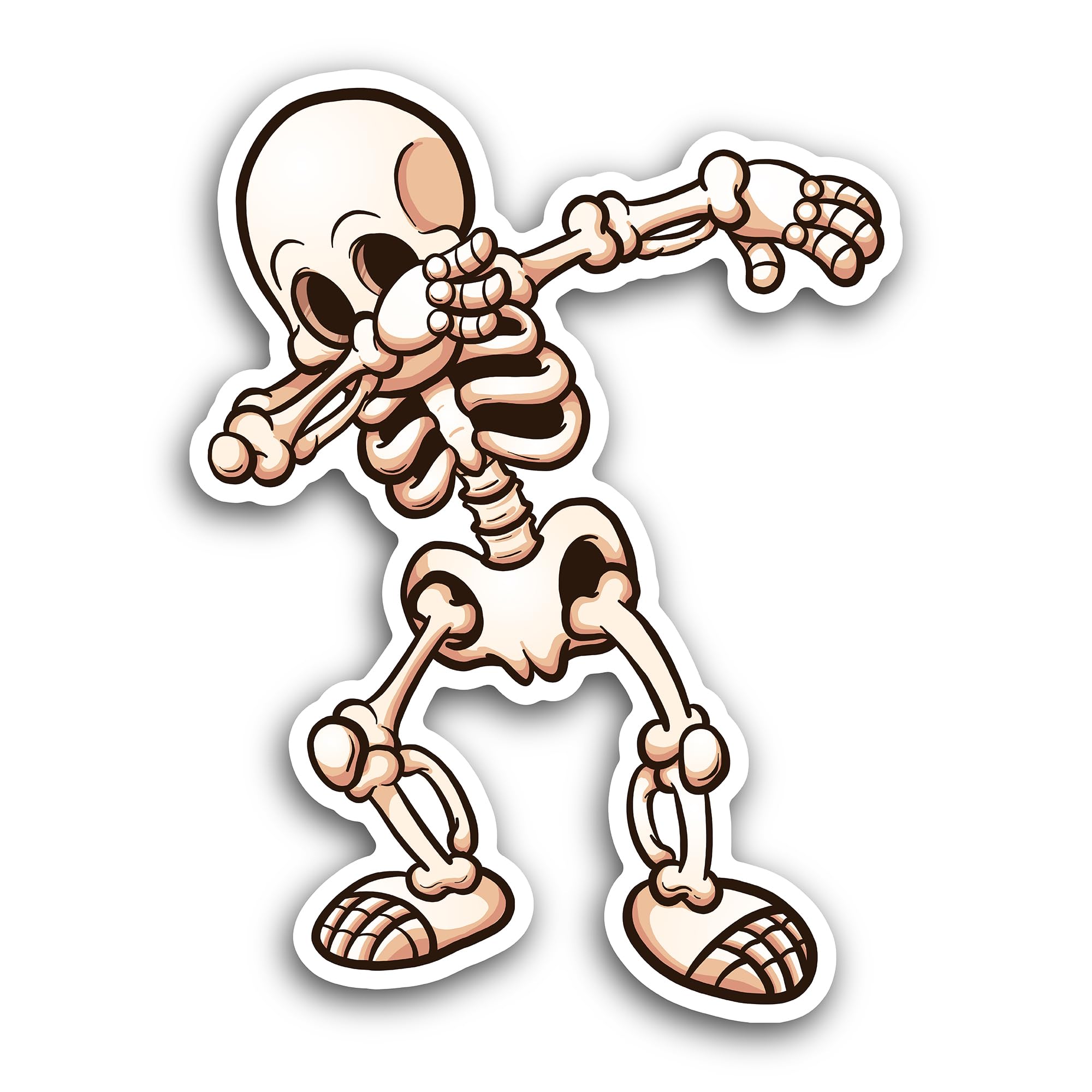 3 (Pieces) 1" 2" and 3" Baseball Face Decal Sticker, Waterproof & Scratch Resistant for Many Purpose