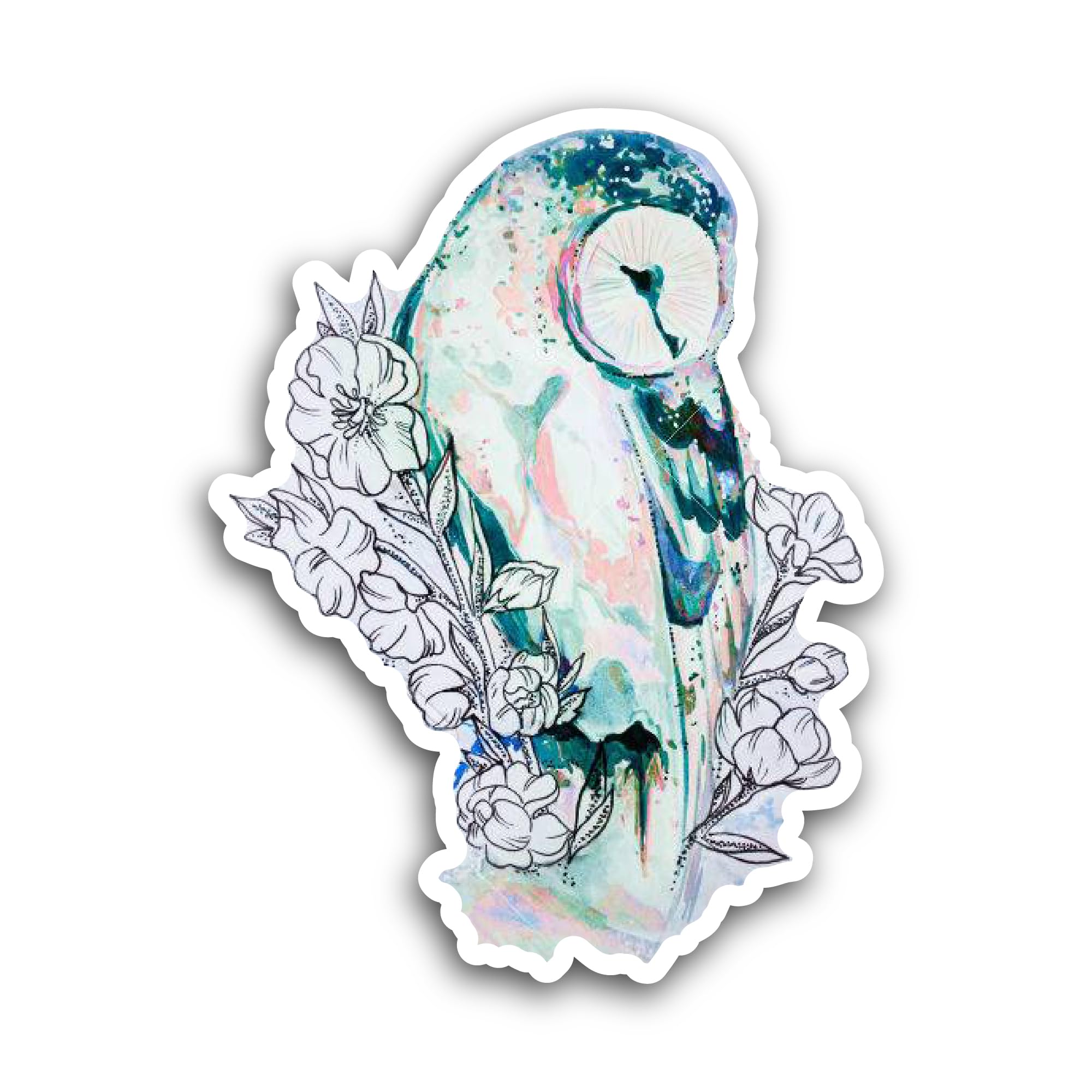 2 (Pieces) 3" and 5" Peak Rider Sticker, Waterproof Vinyl Decals for Many Purpose Like Cars, Trucks,