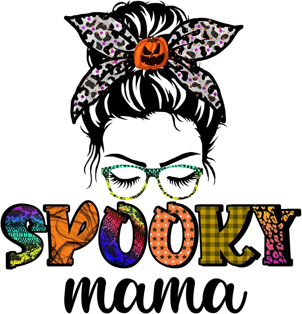 Inspirational Quote Spooky Mama Great Sticker Motivational Sticker Vinyl Decal Motivation Stickers- 5" Vinyl Sticker Waterproof