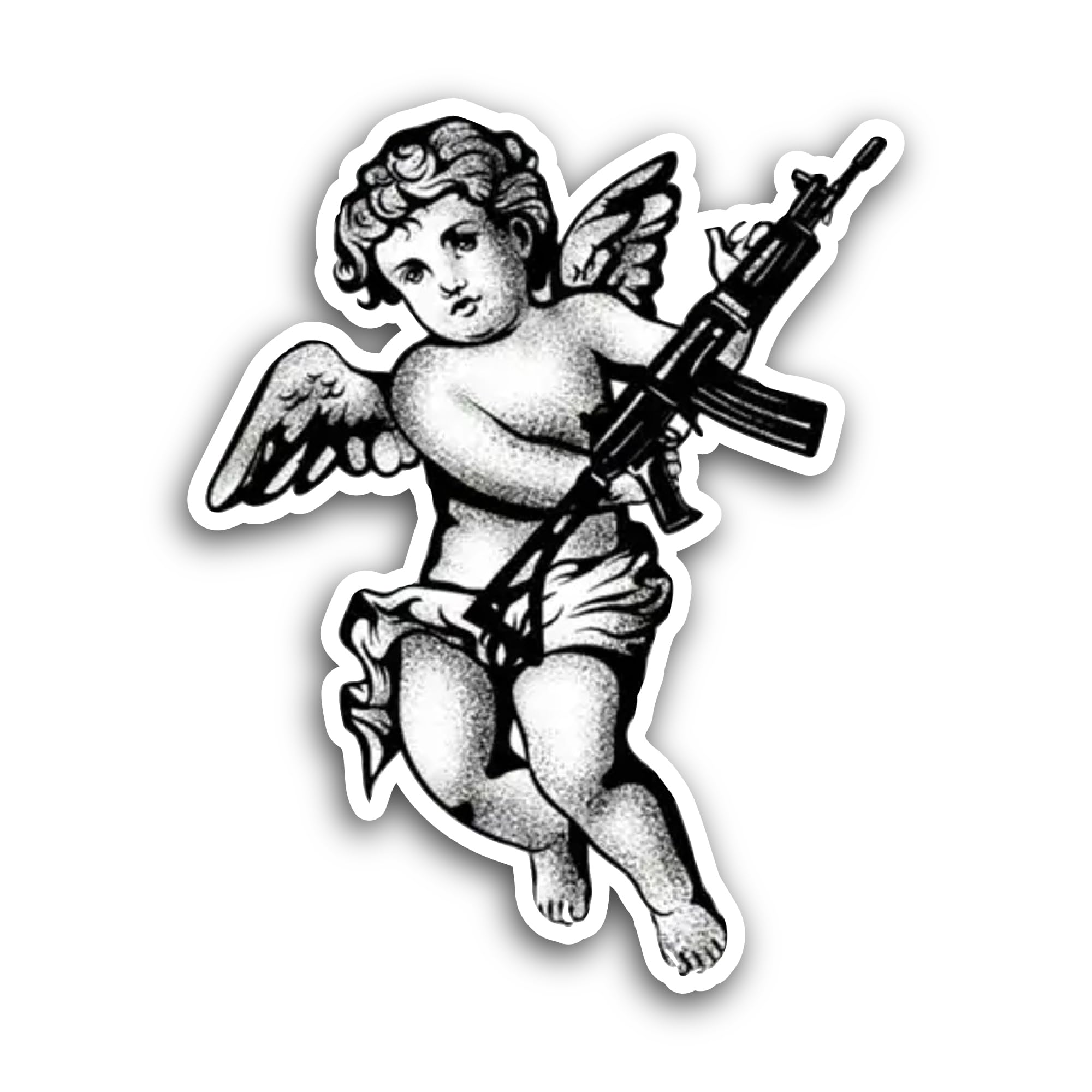 2 (Pieces) 3" and 5" Golden Hour Gallop Sticker, Waterproof Vinyl Decals for Many Purpose Like Cars,