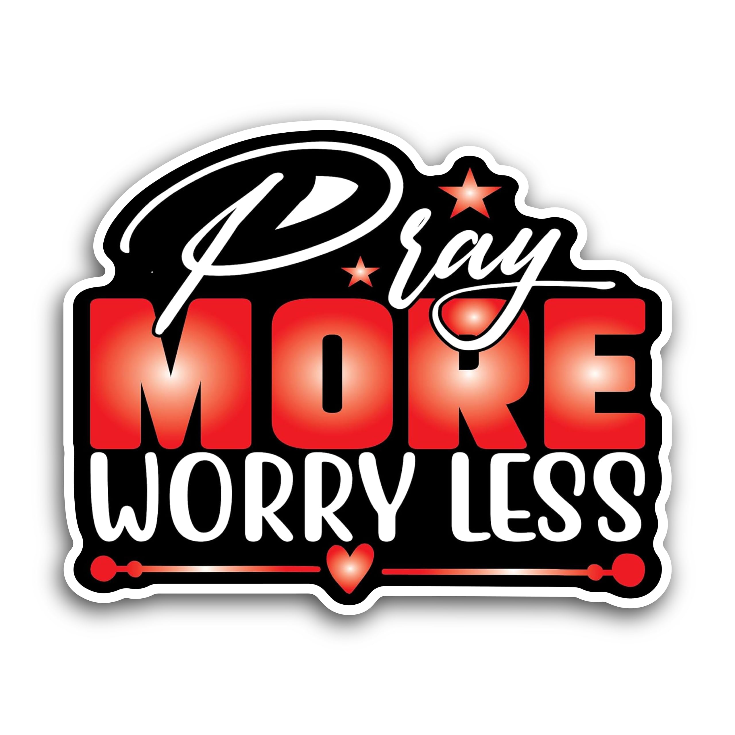 3 (Pieces) 1" 2" and 3" Rejoice in The Lord Decal Sticker, Waterproof & Scratch Resistant for Many P
