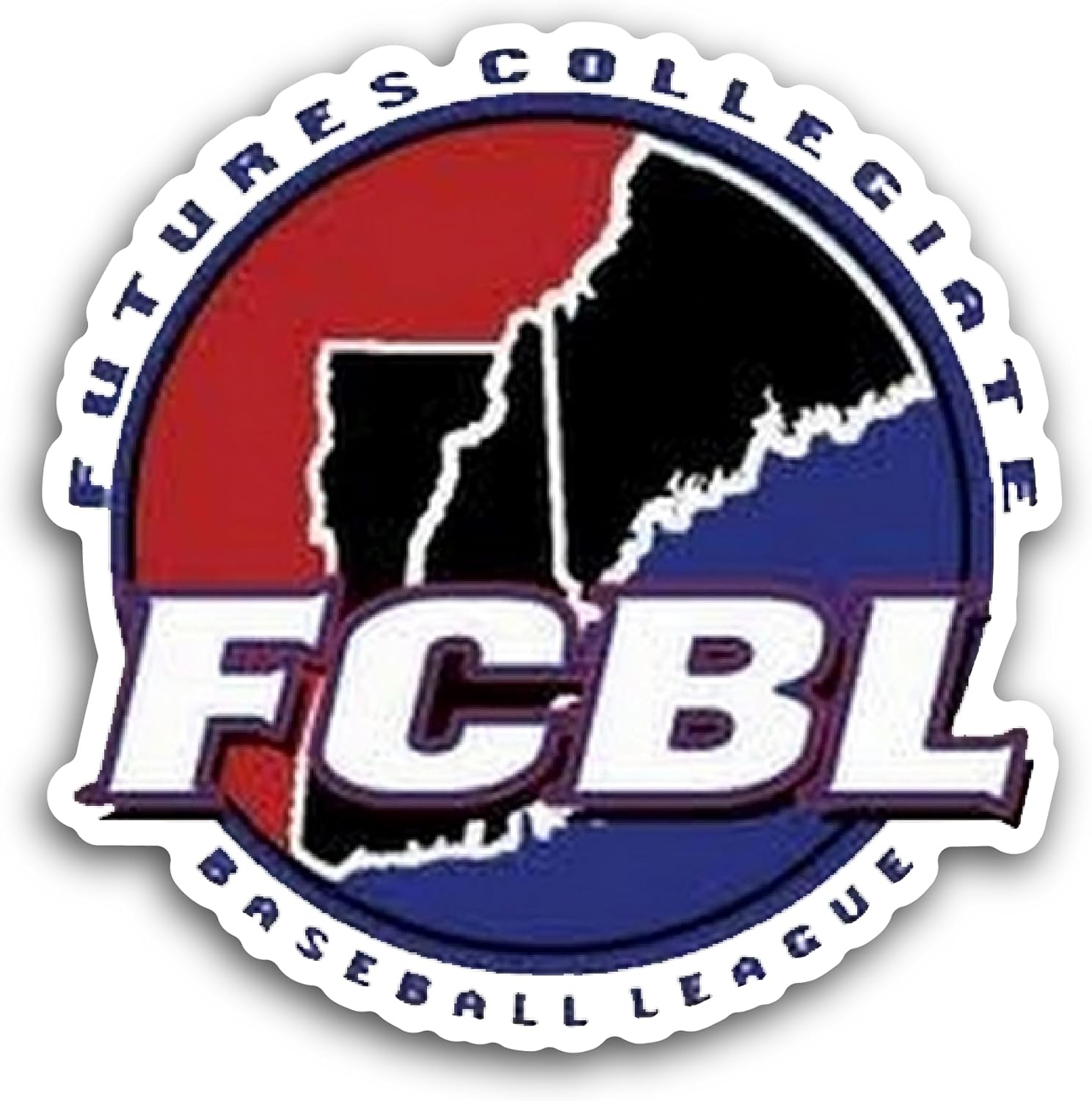 2 (Pieces) 3" and 5" FCBL Sticker, Waterproof Vinyl Decals for Many Purpose Like Cars, Trucks, Laptops, Phones, Windows and More