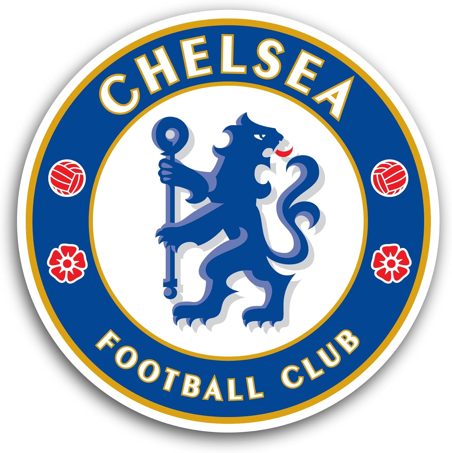 2 (Pieces) 3" and 5" Chels3a Sticker, Waterproof Vinyl Decals for Many Purpose Like Cars, Trucks, Laptops, Phones, Windows and More