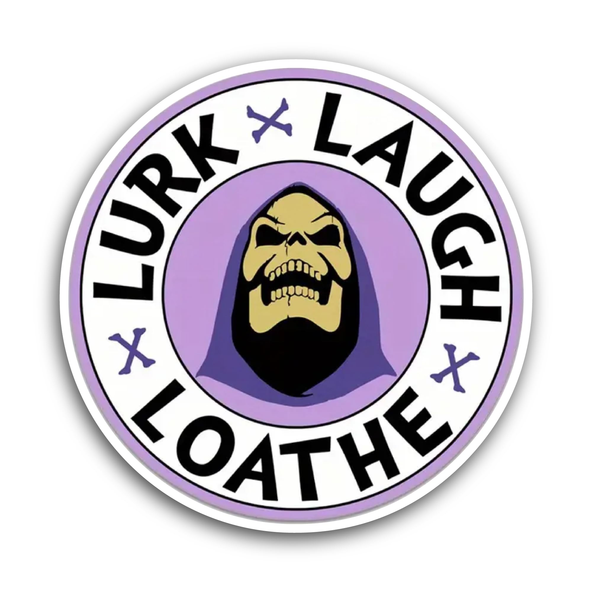 2 (Pieces) 3" and 5" Don't Talk Before Coffee Sticker, Waterproof Vinyl Decals for Many Purpose Like