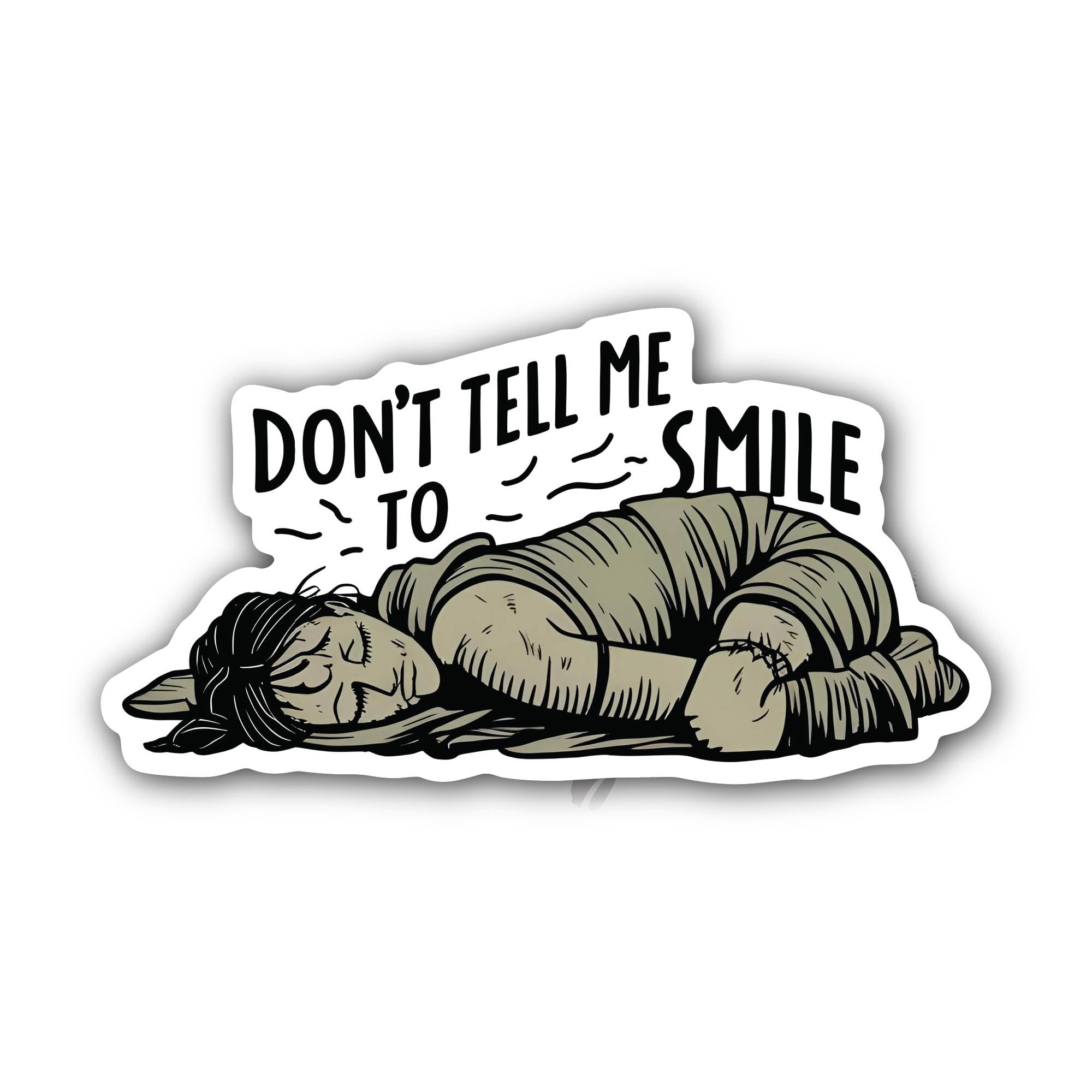 Loving Yourself Isn't Vanity, its Sanity Message Sticker- 5" Vinyl Sticker Waterproof