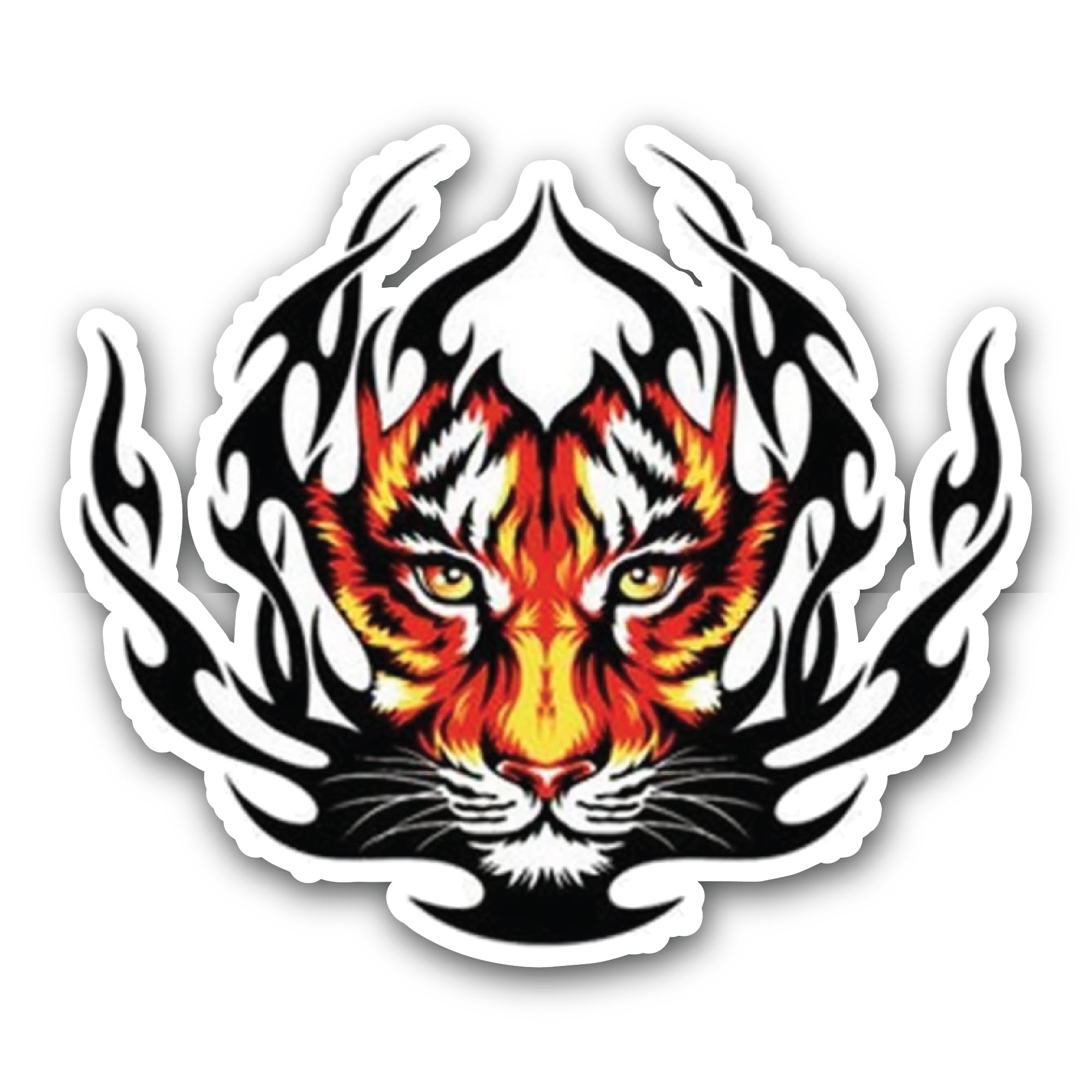 3 (Pieces) 1" 2" and 3" Dinosaur Head Decal Sticker, Waterproof & Scratch Resistant for Many Purpose
