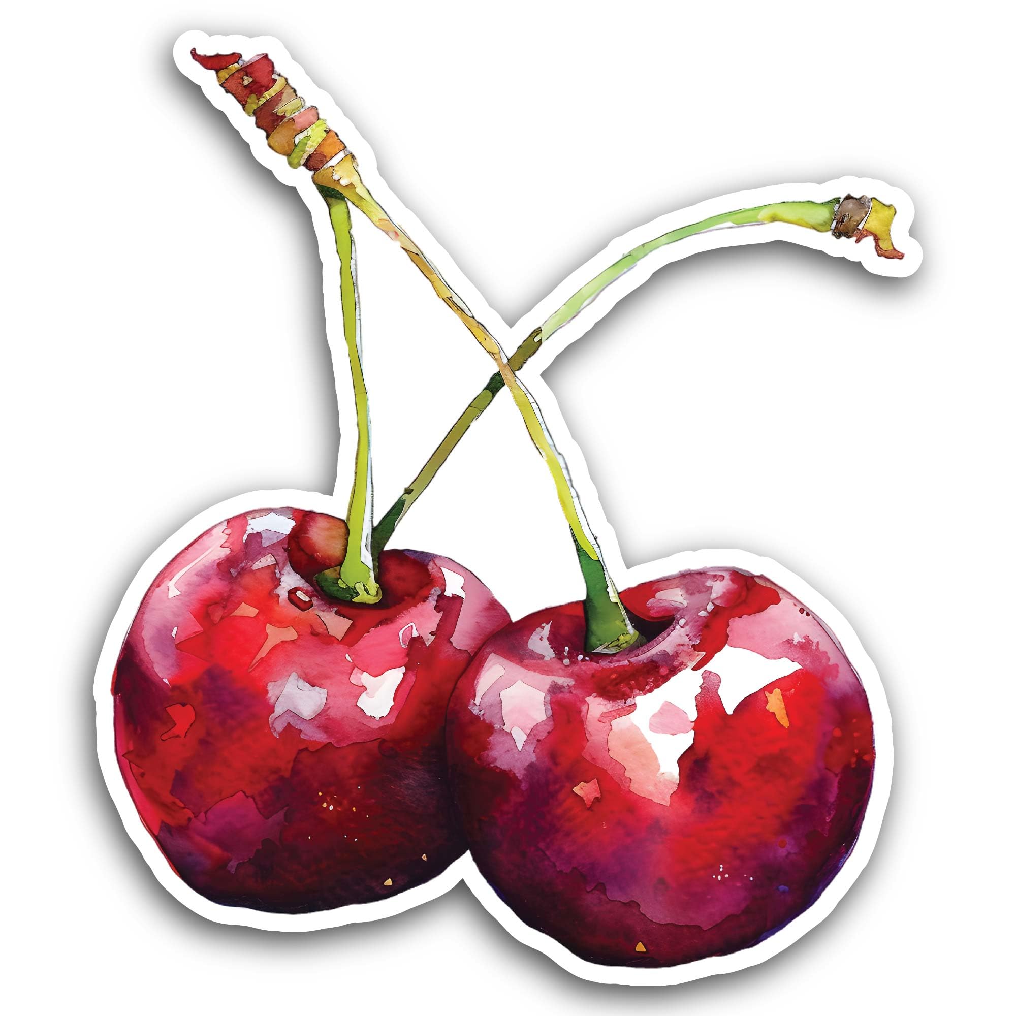 3 (Pieces) 1" 2" and 3" Orgasm Cocktail Decal Sticker, Waterproof & Scratch Resistant for Many Purpo