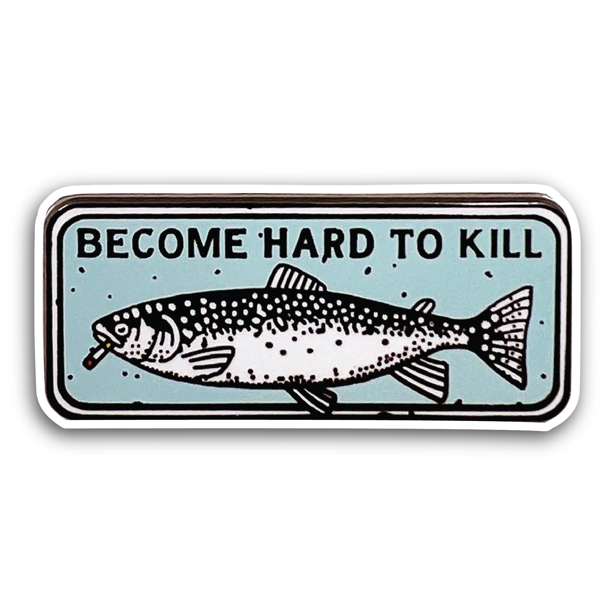 2 (Pieces) 2" and 3" Blue and Red Accents Sticker, Waterproof Vinyl Decals for Many Purpose Like Car