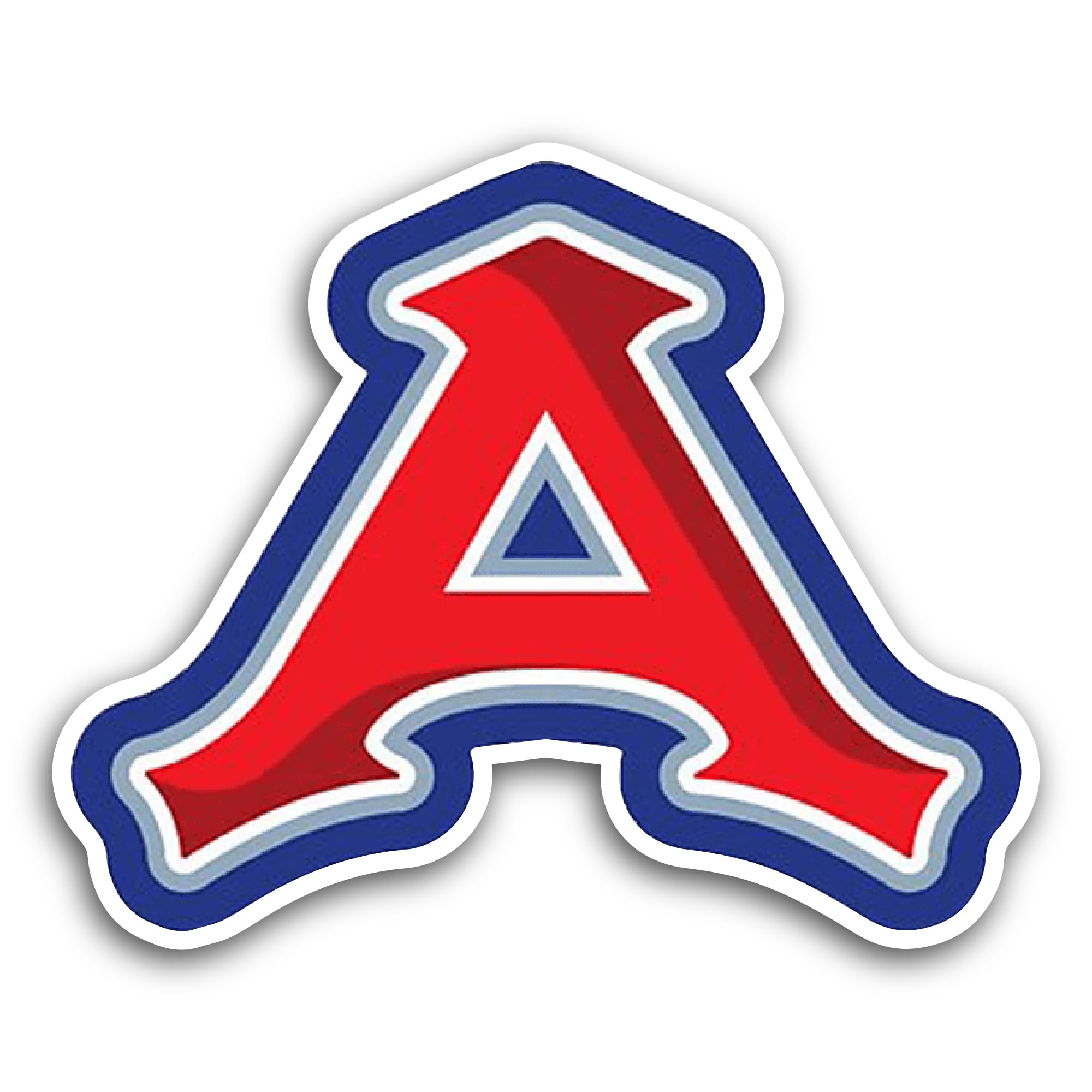 2 (Pieces) 3" and 5" Arcadia High Sch00l Logo Decal Sticker, Waterproof Vinyl Decals for Many Purpos