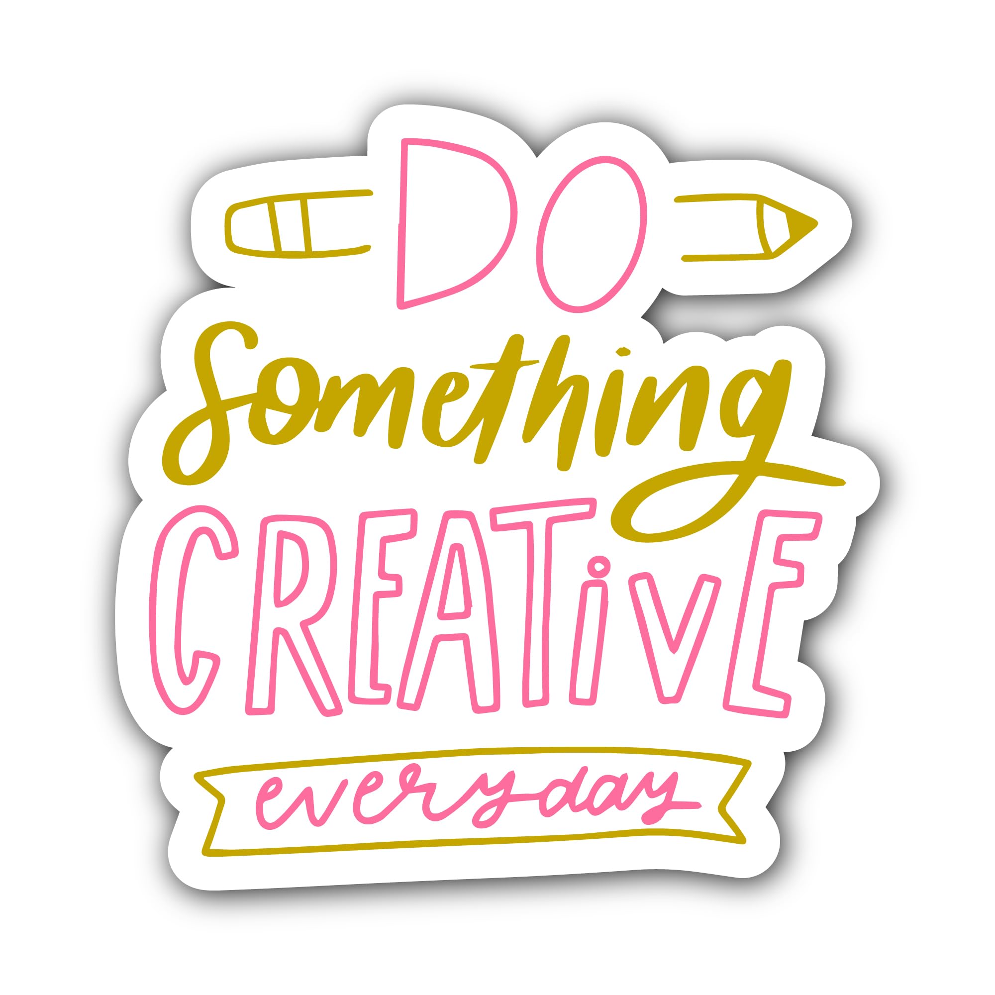 2 (Pieces) 3" and 5" Cute Book Sticker, Waterproof Vinyl Decals for Many Purpose Like Cars, Trucks, 