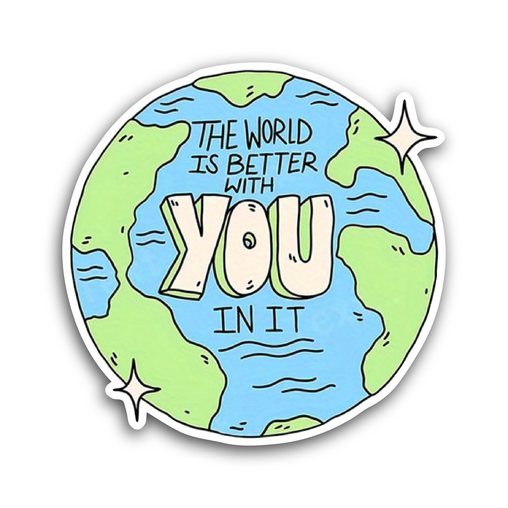 2 (Pieces) 3" and 5" Beautiful Mom and Daughter Sticker, Waterproof Vinyl Decals for Many Purpose Li