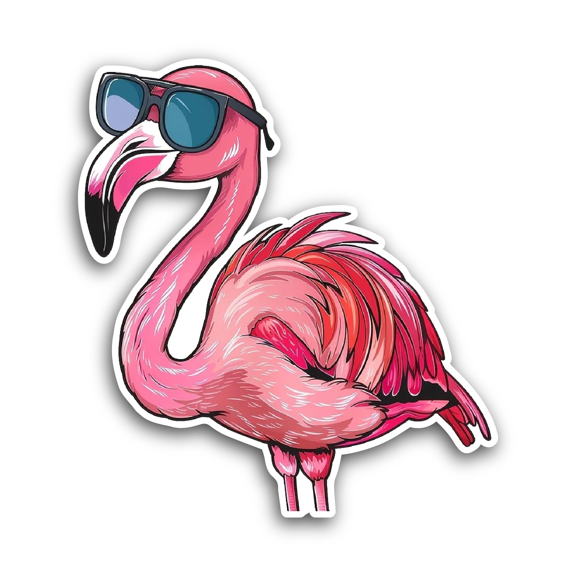 2 (Pieces) 3" and 5" A Rave New Year Sticker, Waterproof Vinyl Decals for Many Purpose Like Cars, Tr