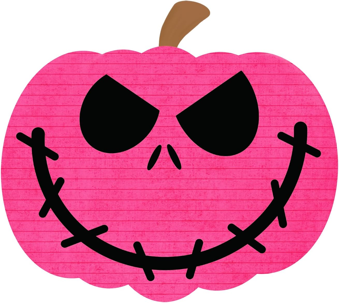 Inspirational Quote Pink Halloween Scary Pumpkin Motivational Sticker Vinyl Decal Motivation Stickers- 5" Vinyl Sticker Waterproof