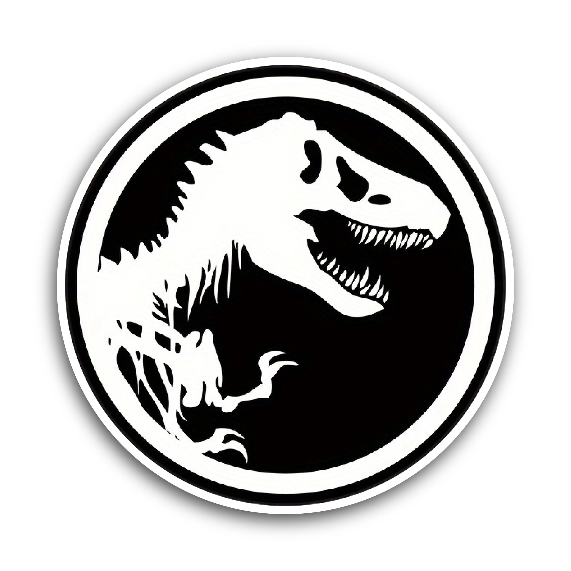 2 (Pieces) 3" and 5" C@FFEEINE Claus Sticker, Waterproof Vinyl Decals for Many Purpose Like Cars, Tr