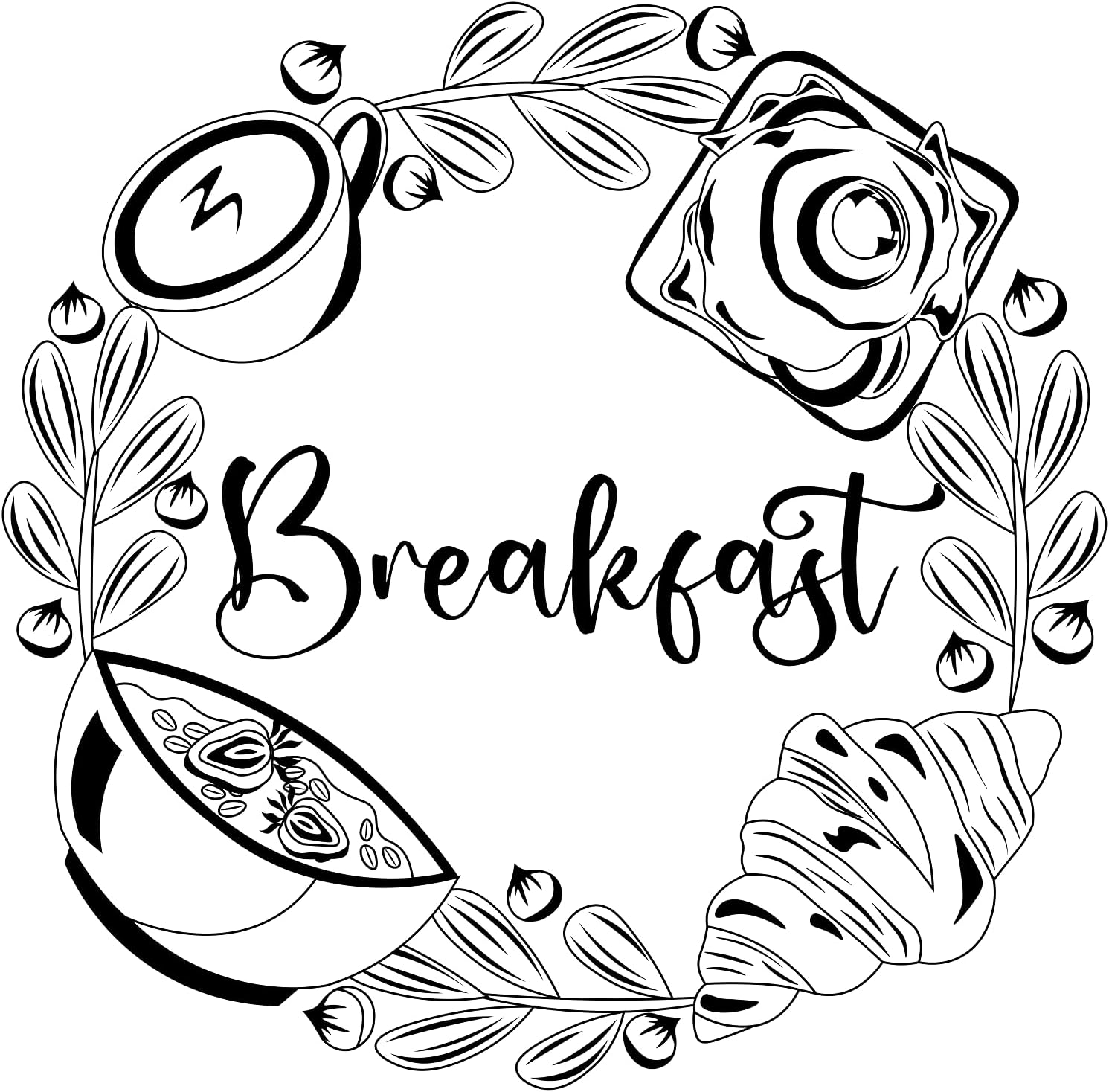 Inspirational Quote Beakfast Sticker Motivational Sticker Vinyl Decal Motivation Stickers- 5" Vinyl Sticker Waterproof
