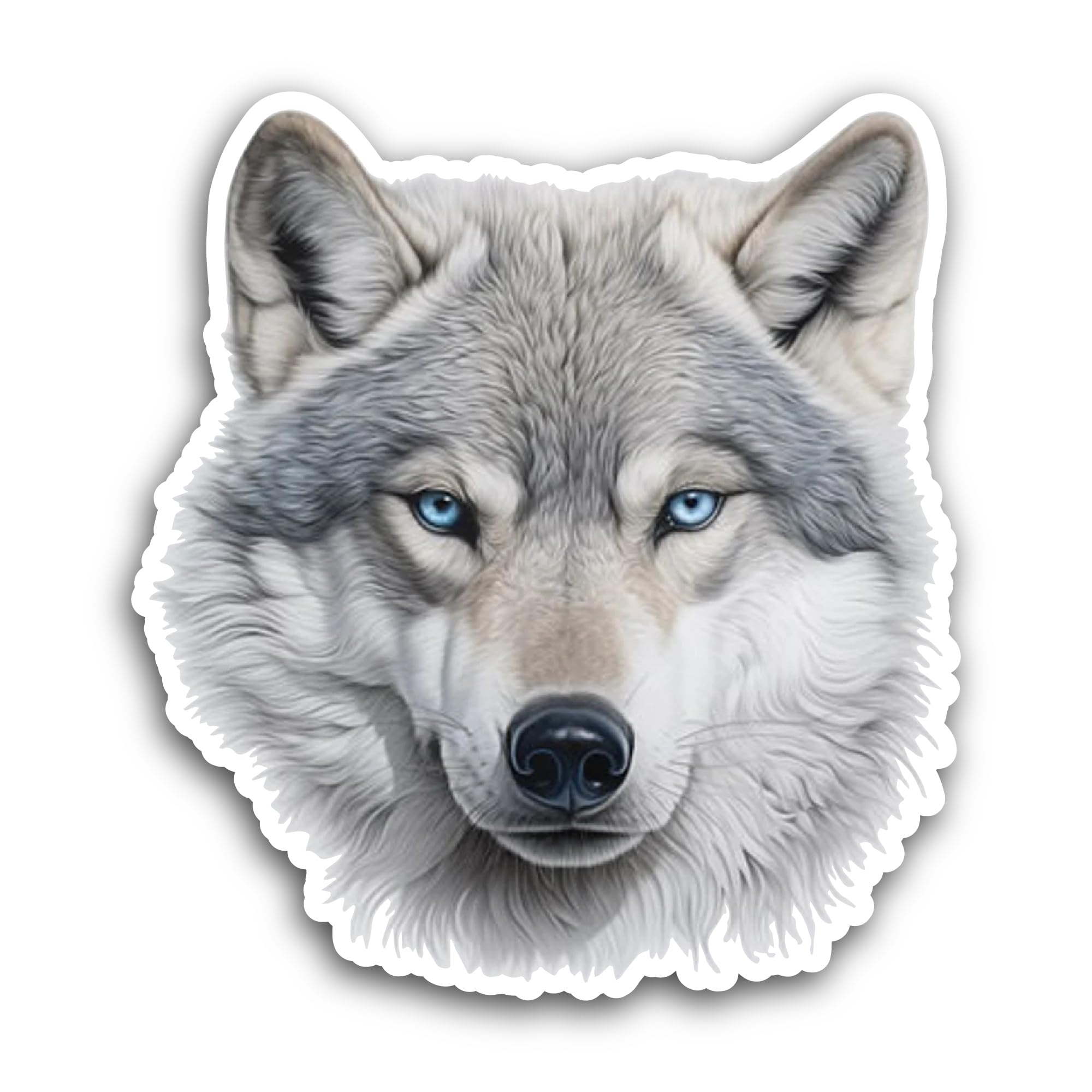 3 (Pieces) 1" 2" and 3" Shark Decal Sticker, Waterproof & Scratch Resistant for Many Purpose Like Ca