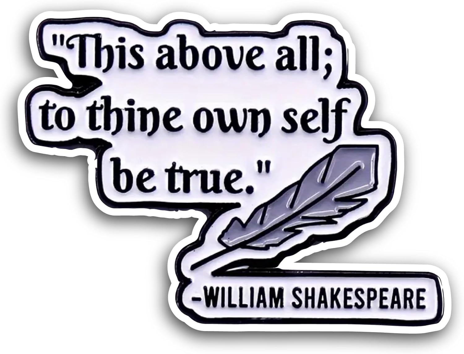 2 (Pieces) 3" and 5" This Above All Sticker, Waterproof Vinyl Decals for Many Purpose Like Cars, Trucks, Laptops, Phones, Windows and More