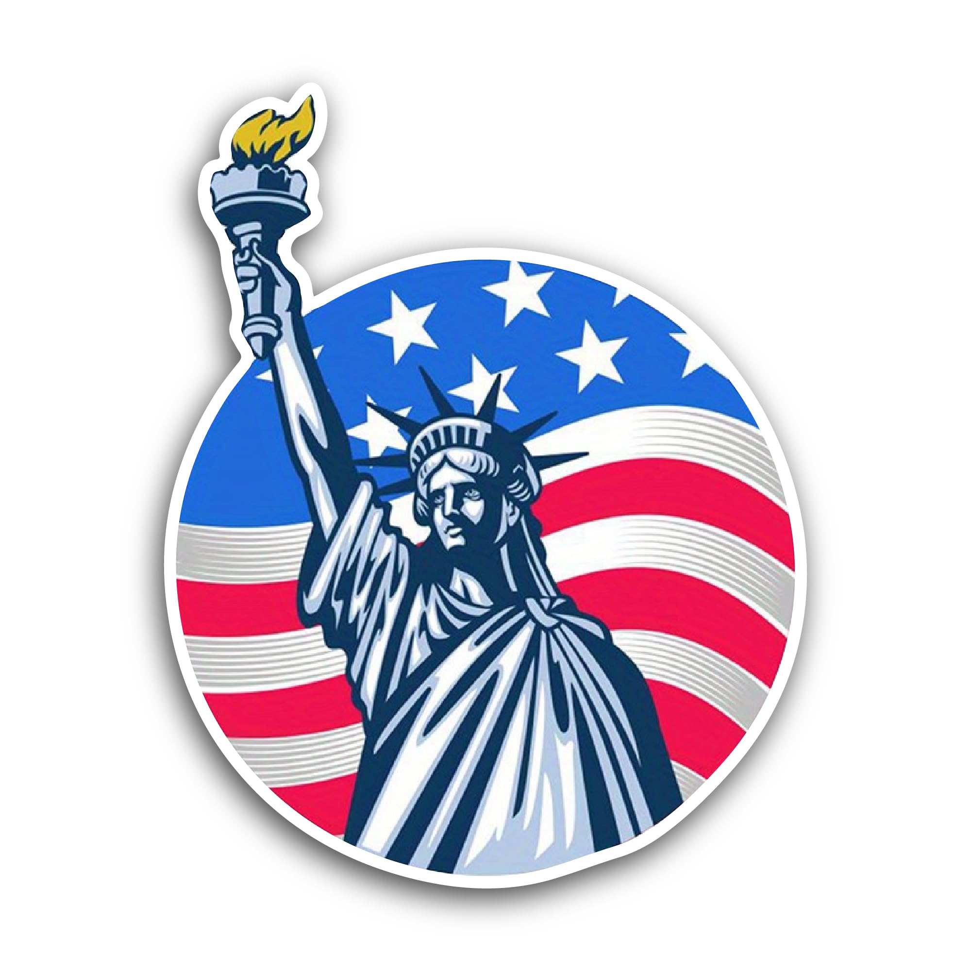 2 (Pieces) 3" and 5" SANATA'S Daily Sticker, Waterproof Vinyl Decals for Many Purpose Like Cars, Tru