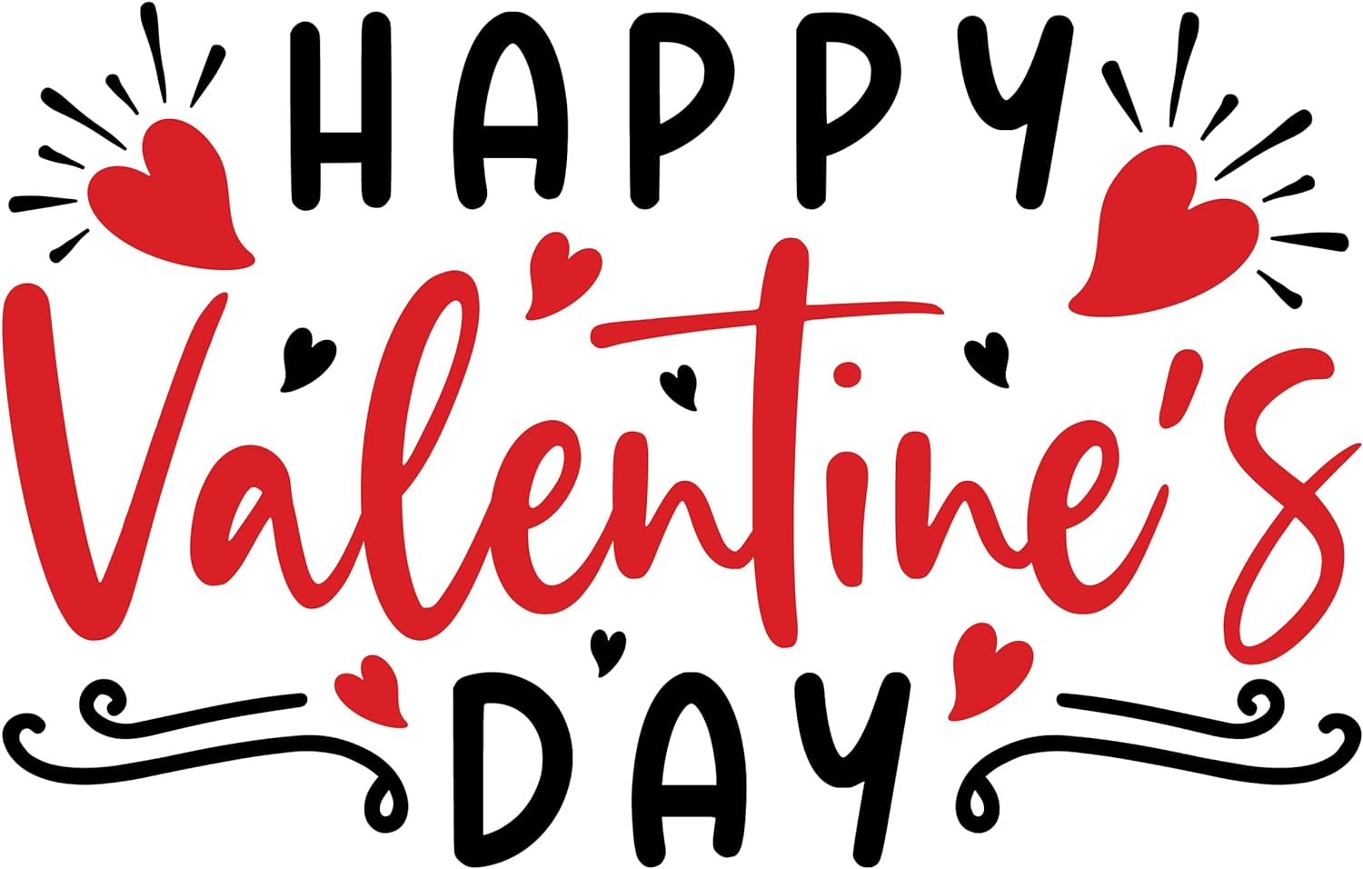 Inspirational Quote Happy Valentines Day Motivational Sticker Vinyl Decal Motivation Stickers- 5" Vinyl Sticker Waterproof