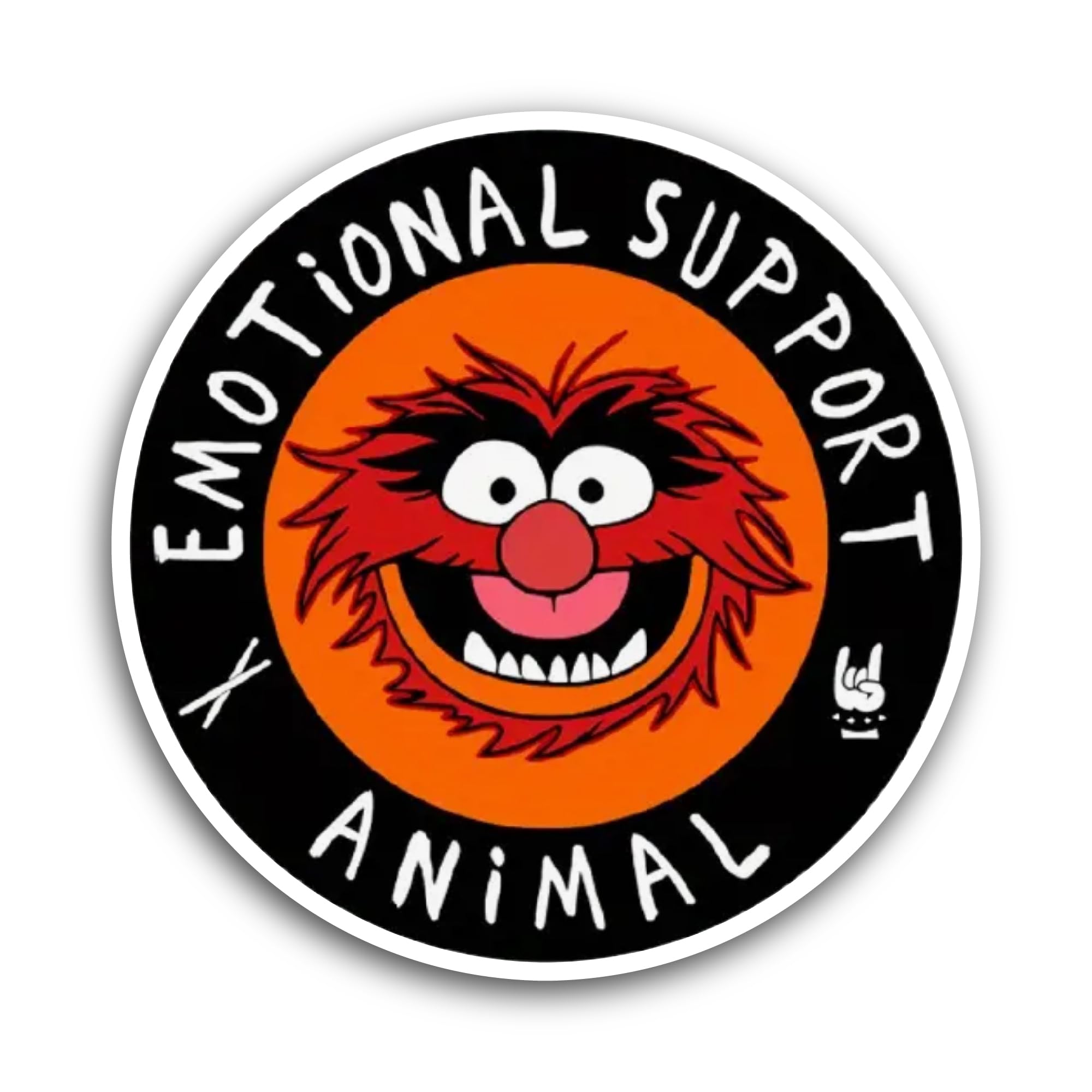 2 (Pieces) 3" and 5" Too Tired Z to Adult Sticker, Waterproof Vinyl Decals for Many Purpose Like Car