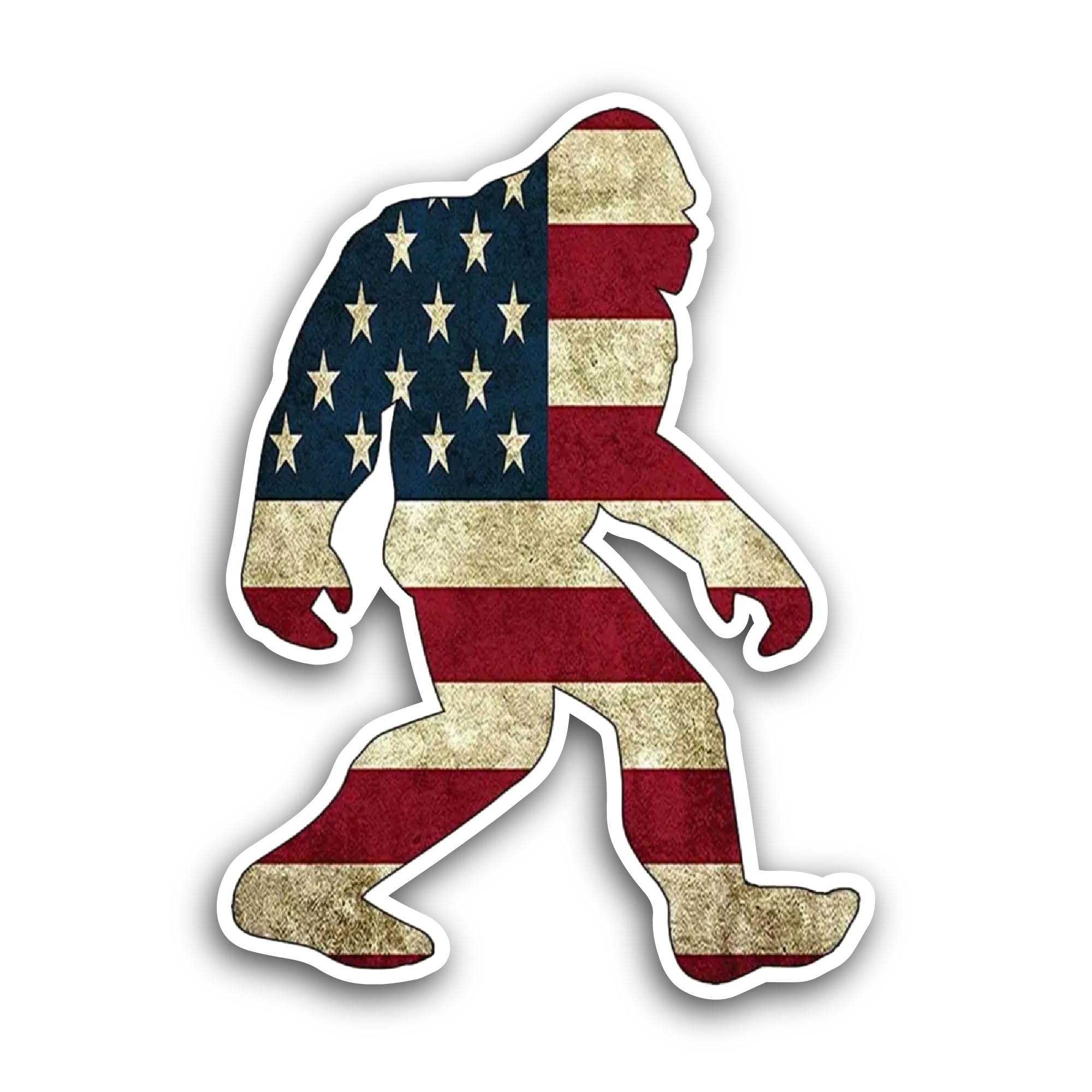 2 (Pieces) 3" and 5" Nutmeg Sticker, Waterproof Vinyl Decals for Many Purpose Like Cars, Trucks, Lap