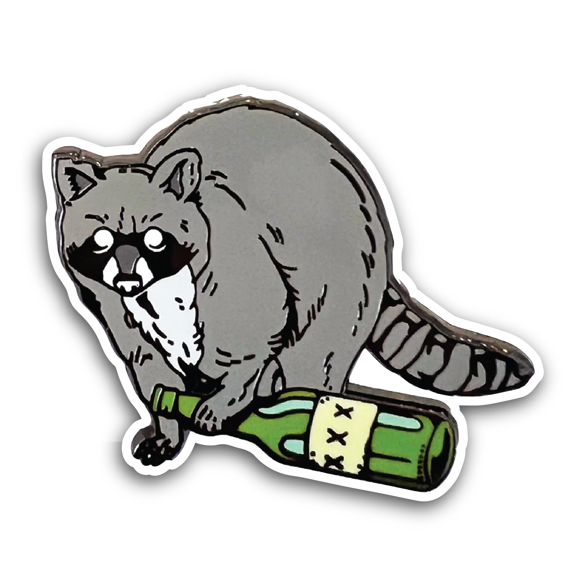 2 (Pieces) 2" and 3" Cartoon Bomb Graphic Sticker, Waterproof Vinyl Decals for Many Purpose Like Car