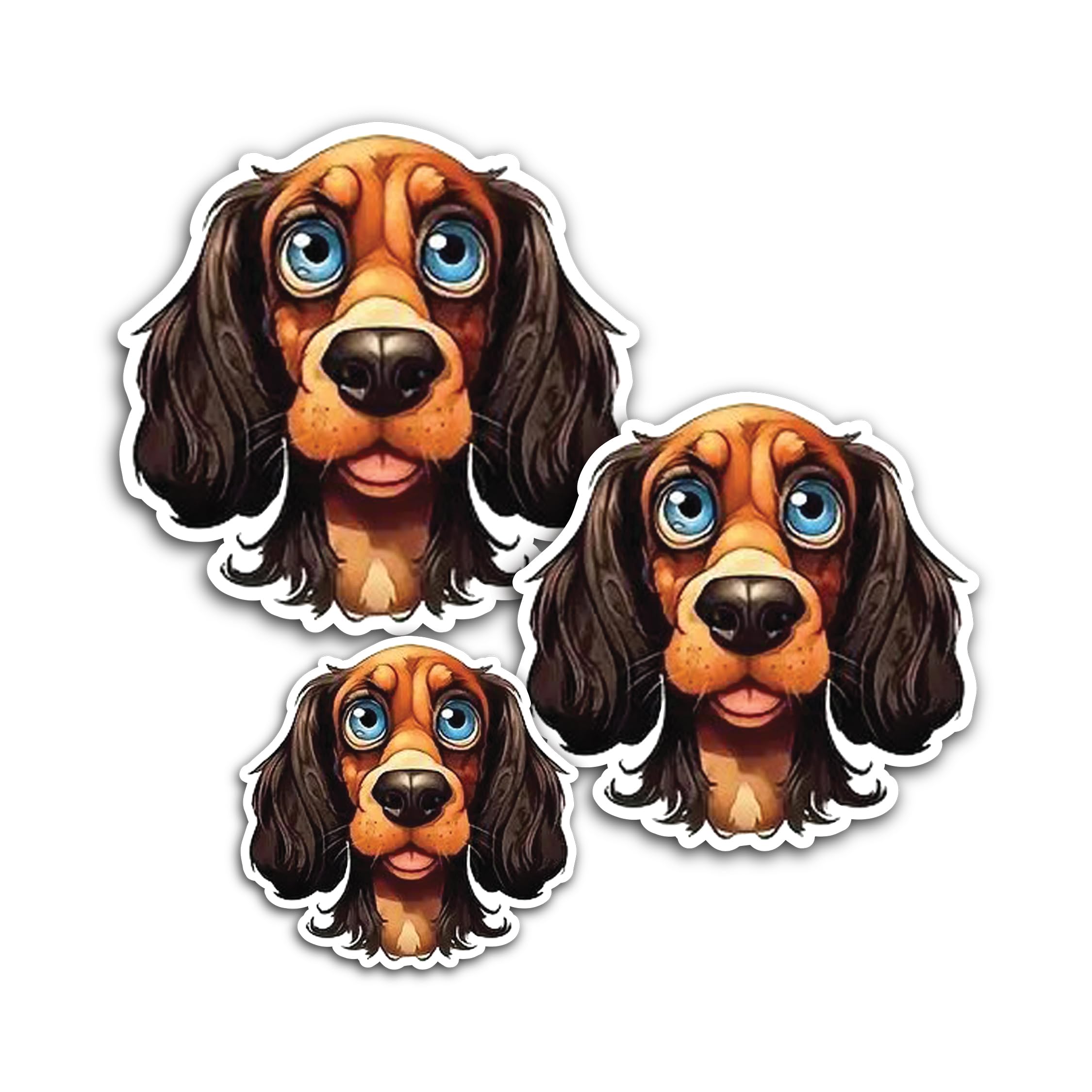 2 (Pieces) 3" and 5" Ho Lee Chit Sticker, Waterproof Vinyl Decals for Many Purpose Like Cars, Trucks