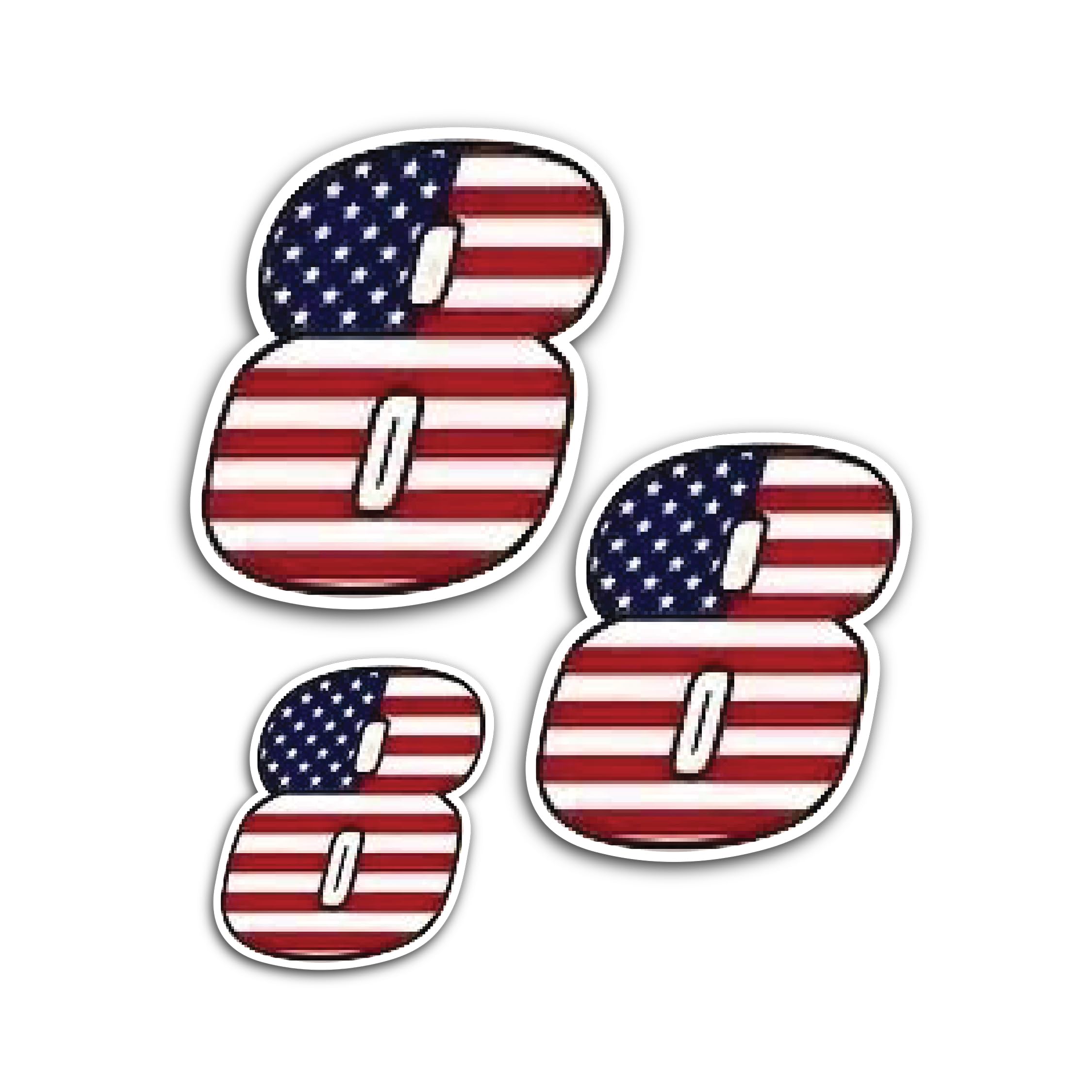 2 (Pieces) 3" and 5" Channel Islands National Park Sticker, Waterproof Vinyl Decals for Many Purpose