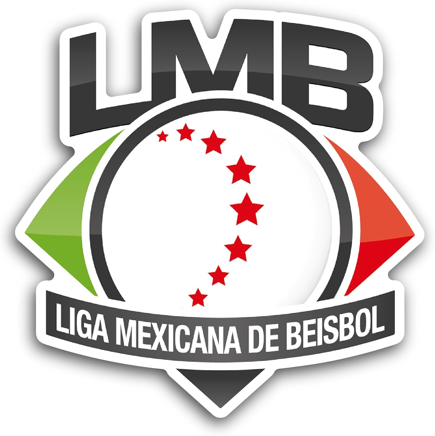 2 (Pieces) 3" and 5" LMB Sticker, Waterproof Vinyl Decals for Many Purpose Like Cars, Trucks, Laptops, Phones, Windows and More