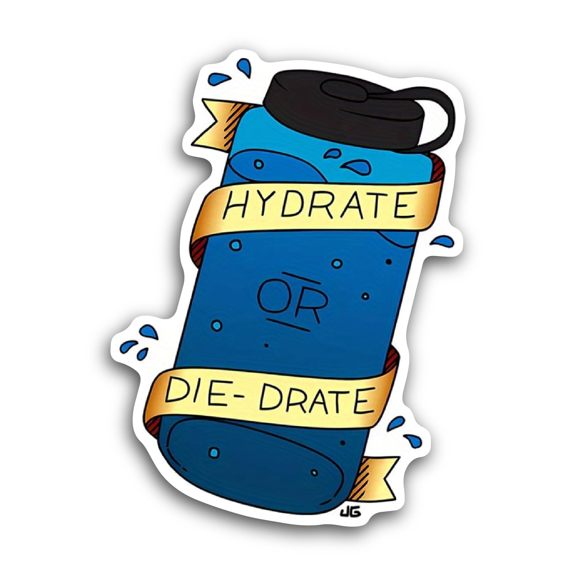 2 (Pieces) 3" and 5" Feel Good Speech Bubble Sticker, Waterproof Vinyl Decals for Many Purpose Like 