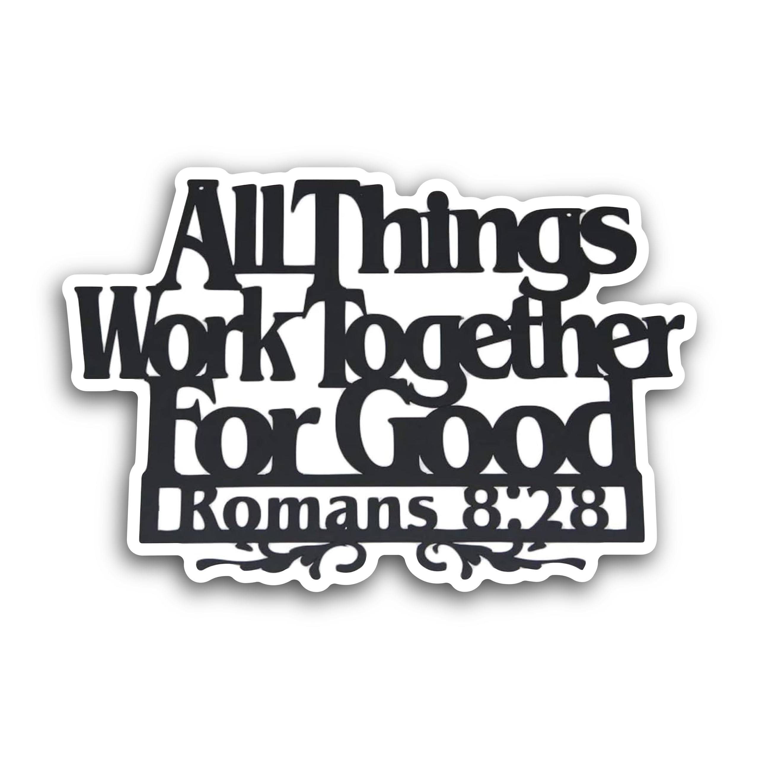 3 (Pieces) 1" 2" and 3" Color Outside The Lines Decal Sticker, Waterproof & Scratch Resistant for Ma
